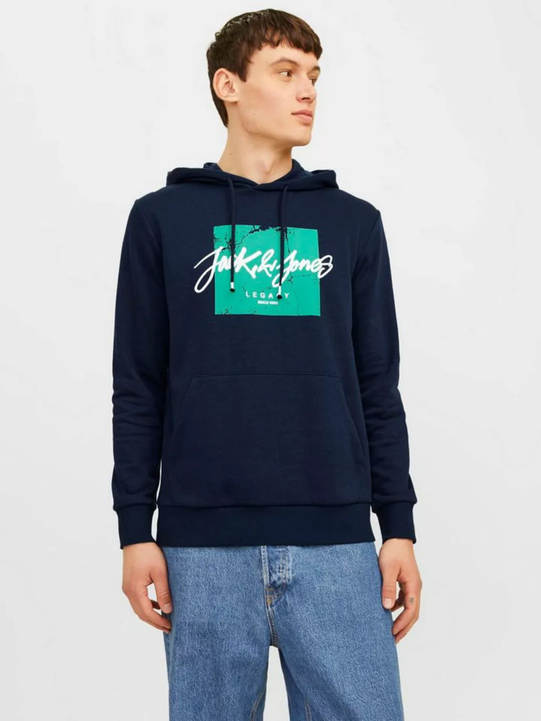 Jack & Jones Kapuzensweatshirt JJTILEY SWEAT HOOD günstig online kaufen