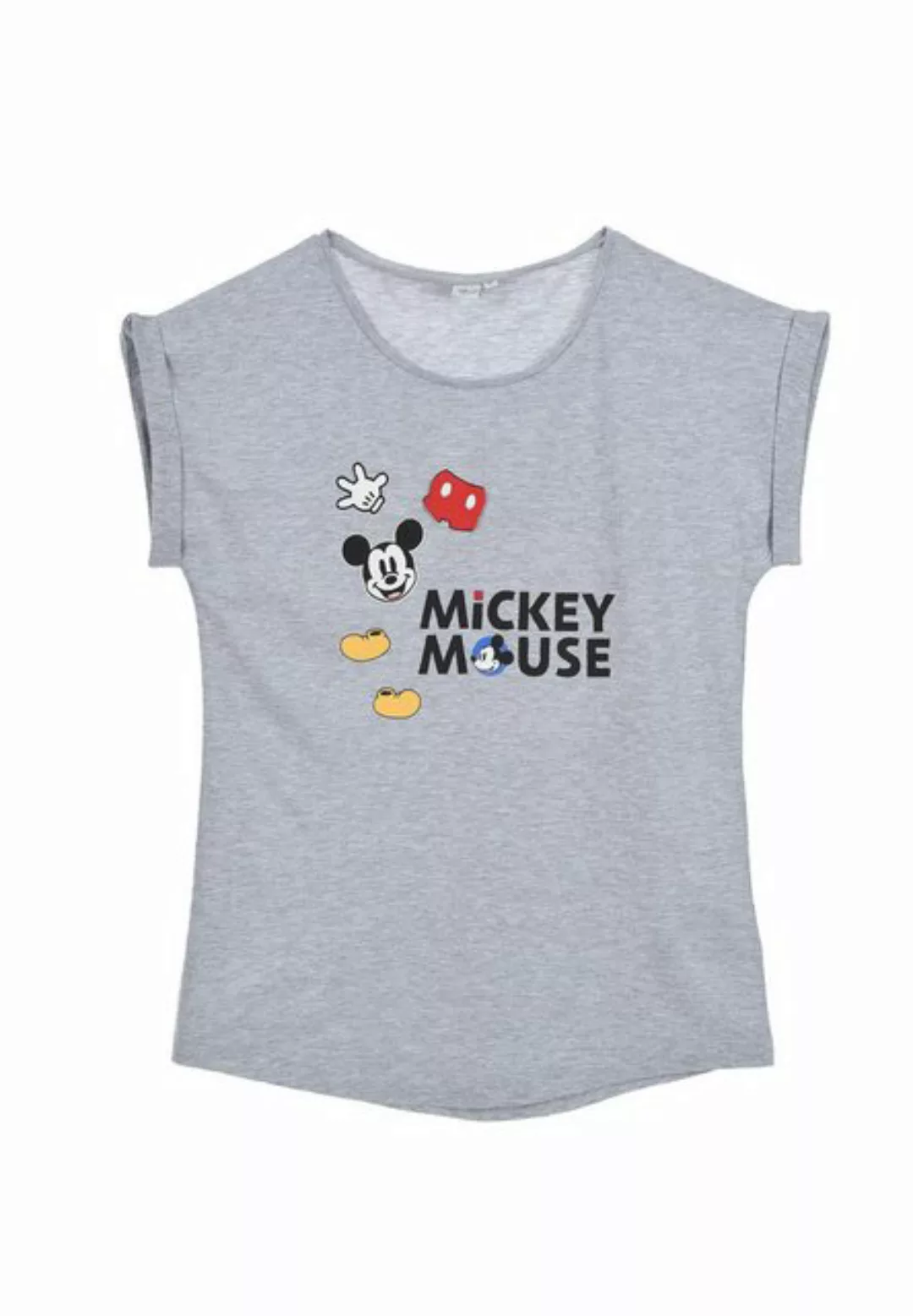 Disney Mickey Mouse T-Shirt T-Shirt Damen Oberteil günstig online kaufen