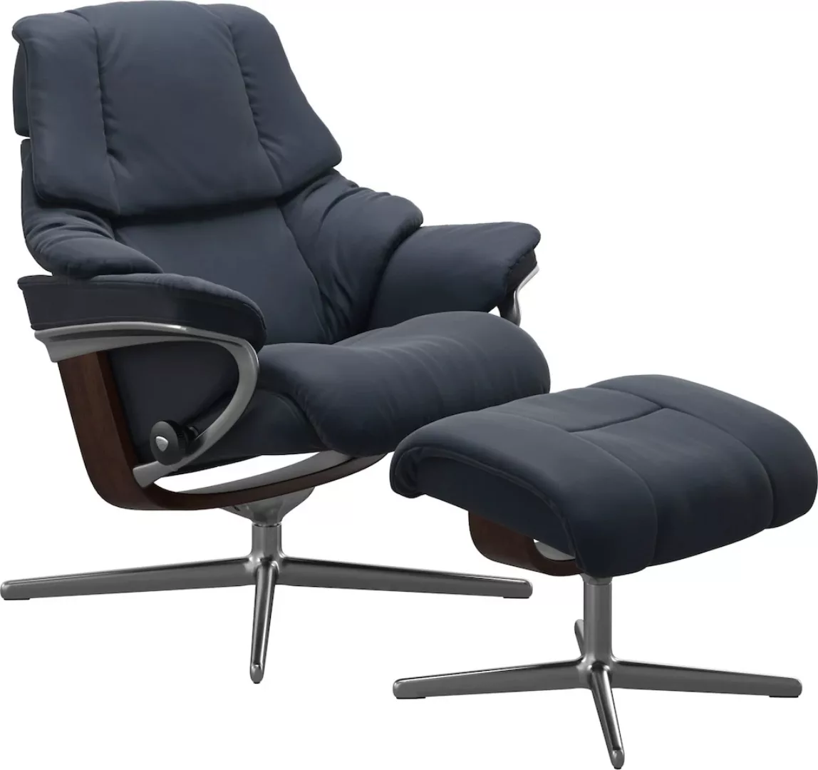 Stressless Relaxsessel "Reno", mit Cross Base, Größe S, M & L, Holzakzent B günstig online kaufen