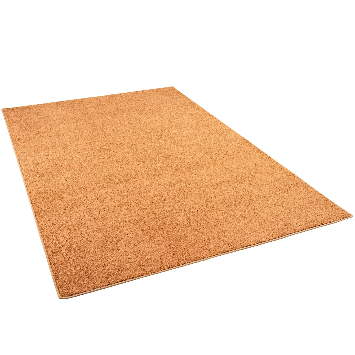 Snapstyle Hochflor Velours Teppich Luna Terrakotta 200x200cm günstig online kaufen