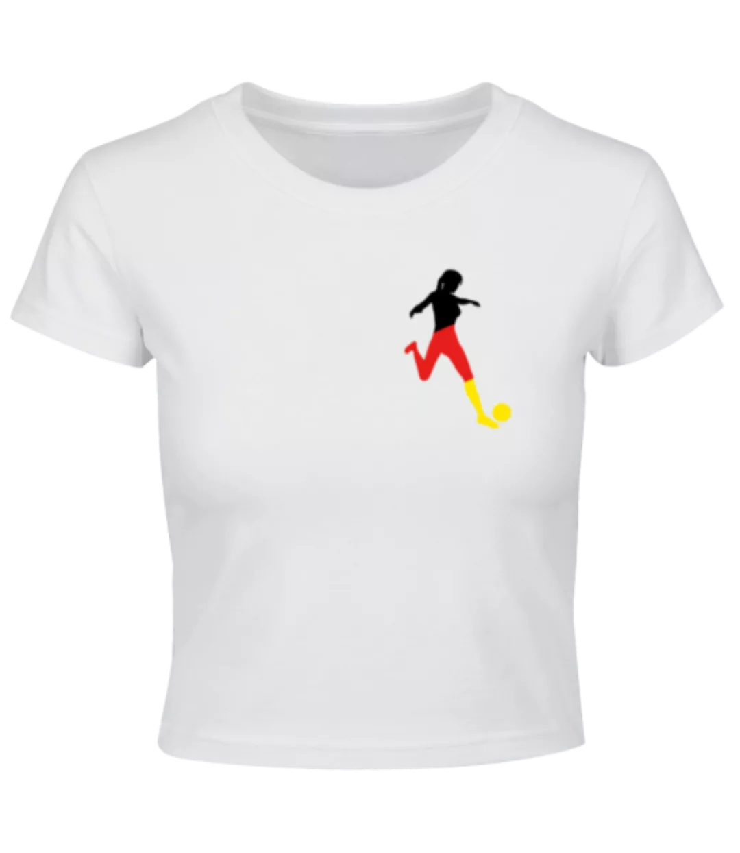 Frauenfußball Deutschland · Crop T-Shirt günstig online kaufen