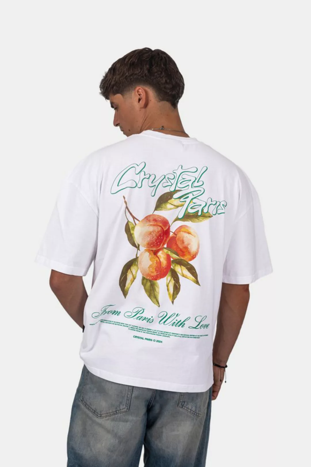 Crystal Paris T-Shirt Peaches (1-tlg) günstig online kaufen