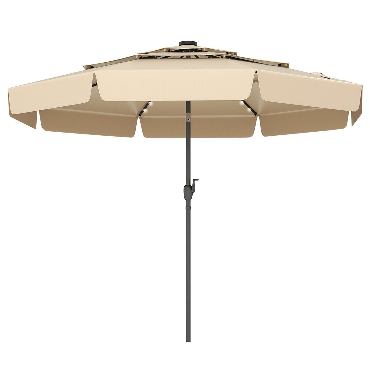 COSTWAY Sonnenschirm, LxB: 300x300 cm, mit günstig online kaufen