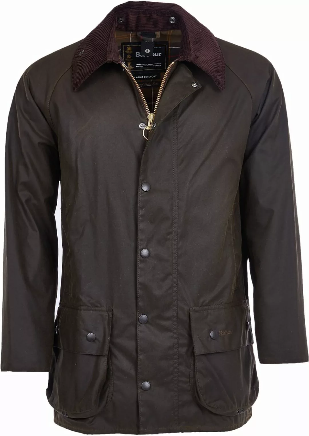 Barbour Steppjacke Herren Jacke CLASSIC BEAUFORT WAX JACKET (1-St) günstig online kaufen