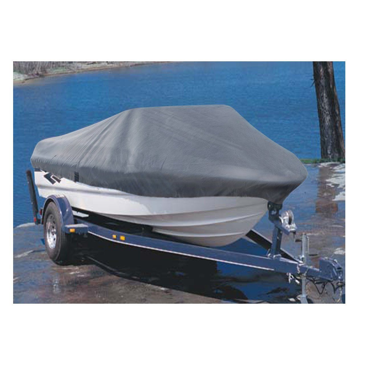 pro.tec Schutzplane, Bootspersenning 17-19´ XL grau günstig online kaufen