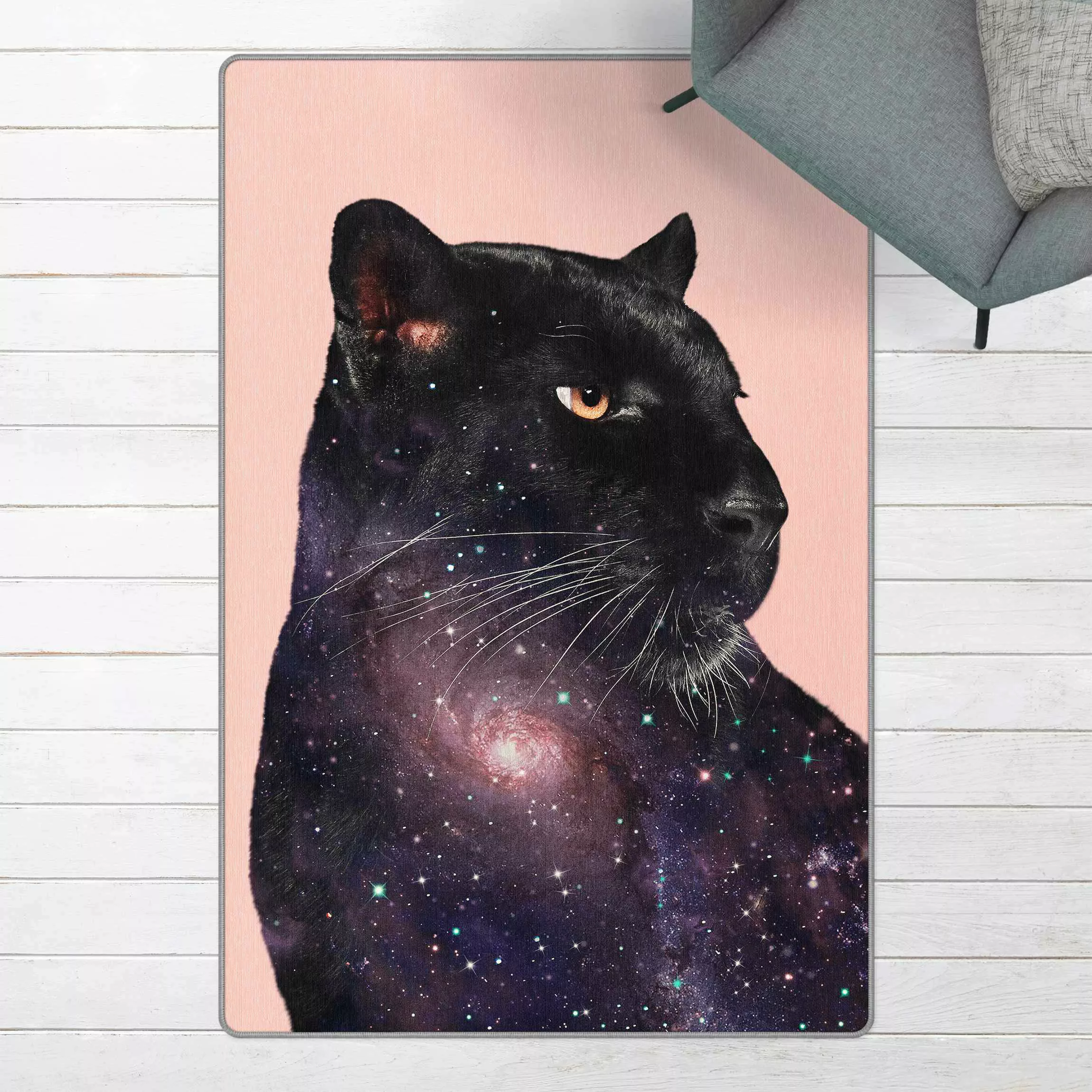 Teppich Panther mit Galaxie günstig online kaufen