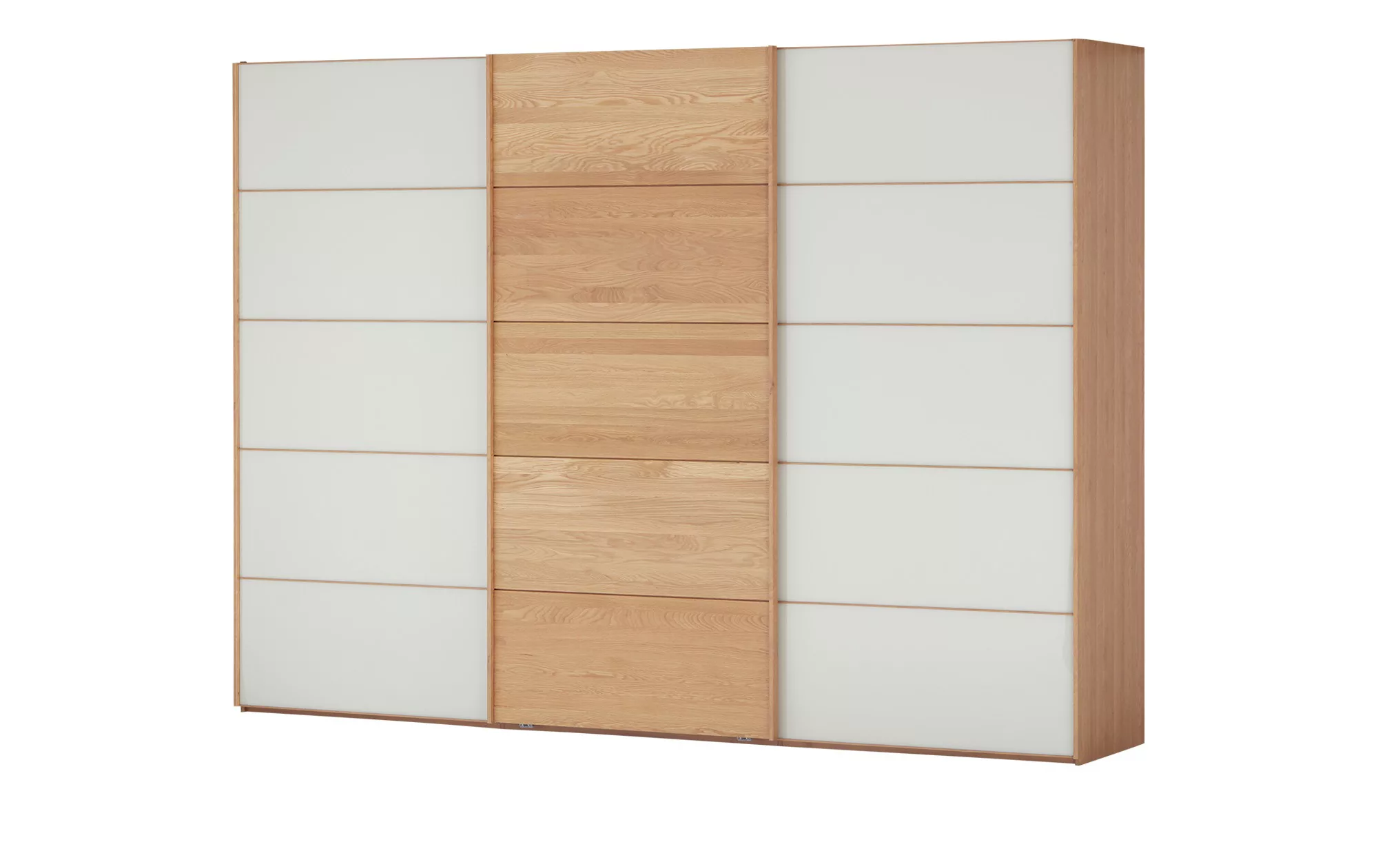 Woodford Schwebetürenschrank - holzfarben - 300 cm - 217 cm - 67 cm - Schrä günstig online kaufen