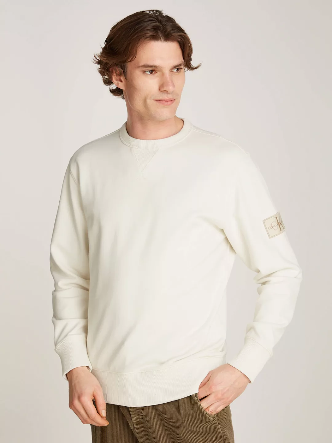 Calvin Klein Jeans Sweatshirt "BADGE CREW NECK", mit Logopatch günstig online kaufen