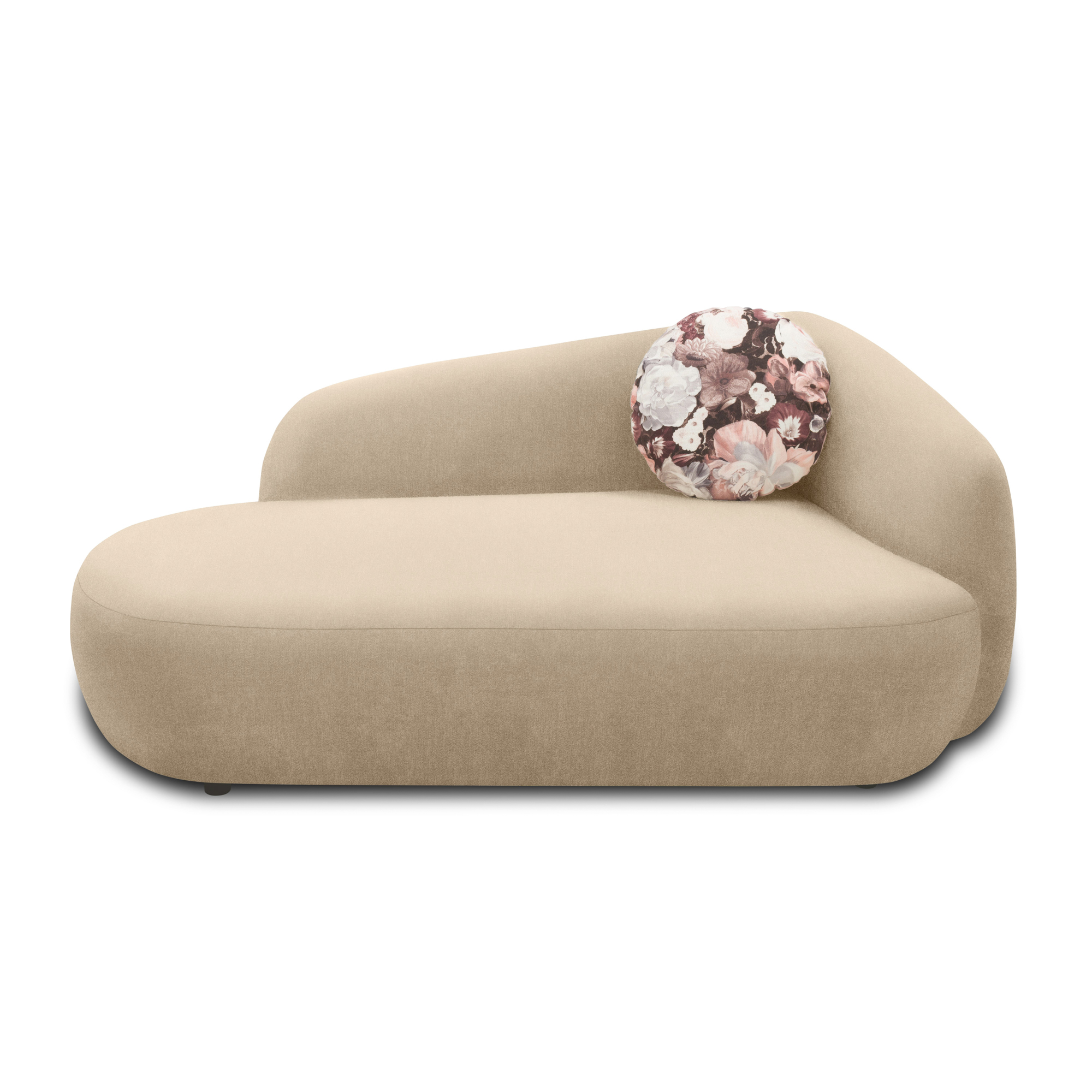 Recamiere 700013, Liege, oval, Füße mit Filzgleitern, Sofa, 183 x 105 x 75 günstig online kaufen