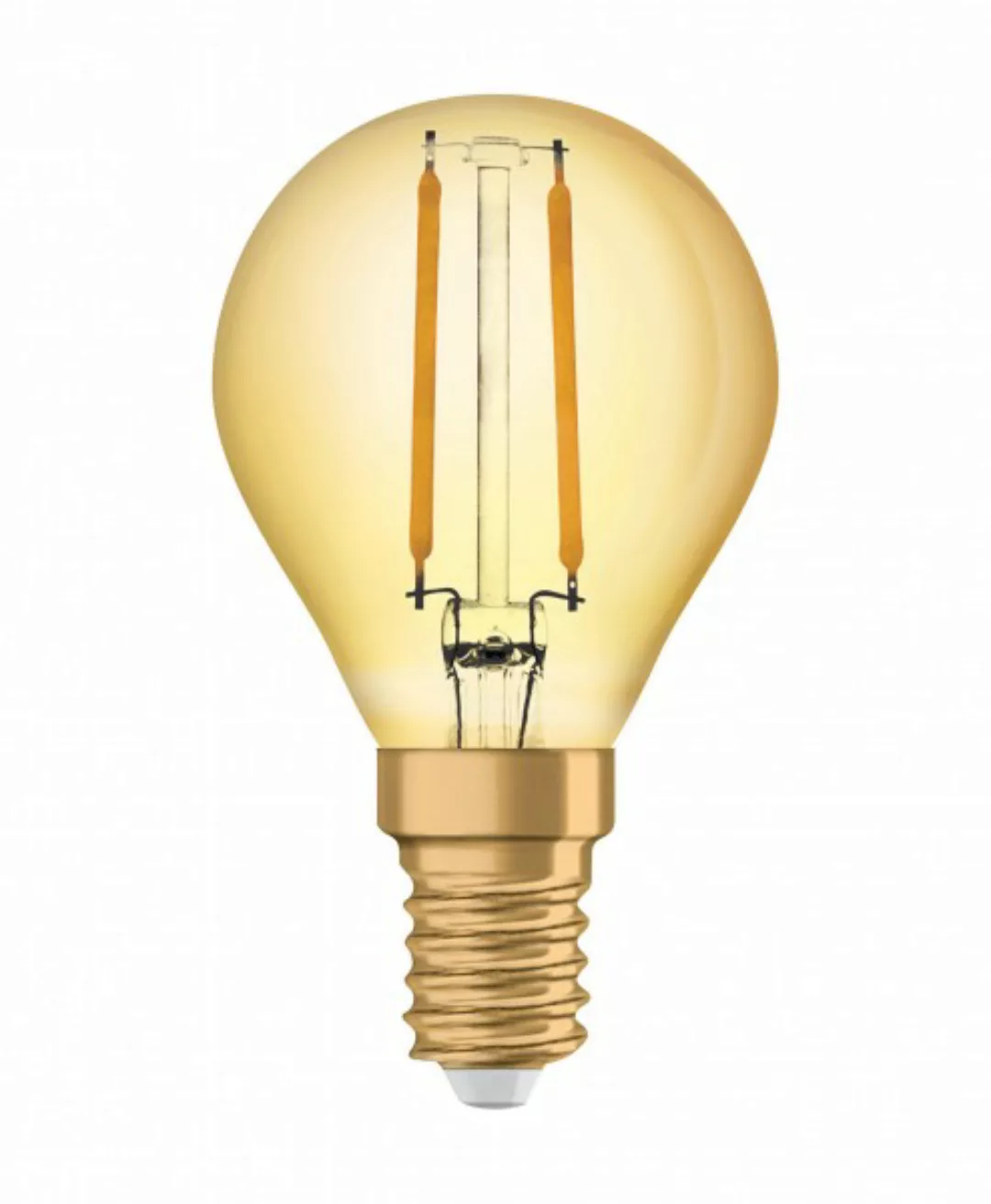OSRAM LED VINTAGE 1906 CLASSIC P 22 FS Warmweiß Filament Gold E14 Tropfen günstig online kaufen