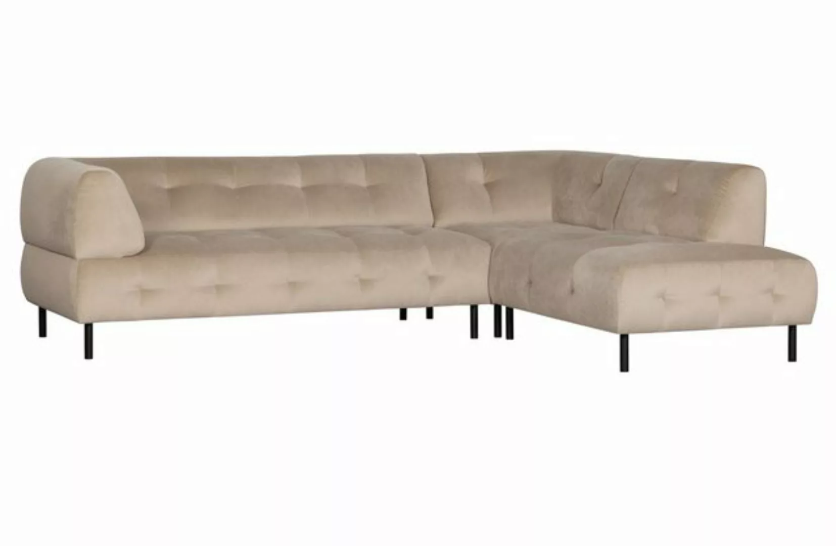 WOOOD Ecksofa Lloyd mit Samtbezug günstig online kaufen