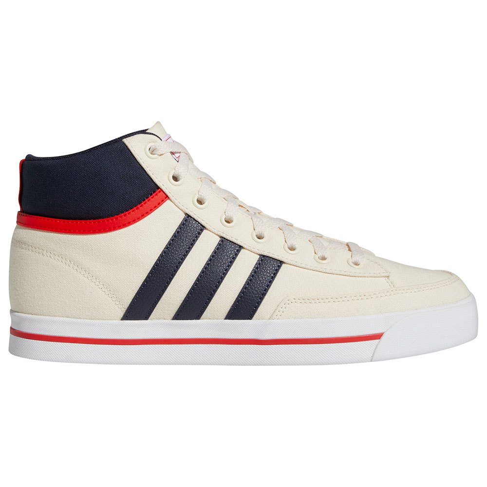 Adidas Retrovulc Mid Sportschuhe EU 43 1/3 Wonder White / Legend Ink / Vivi günstig online kaufen