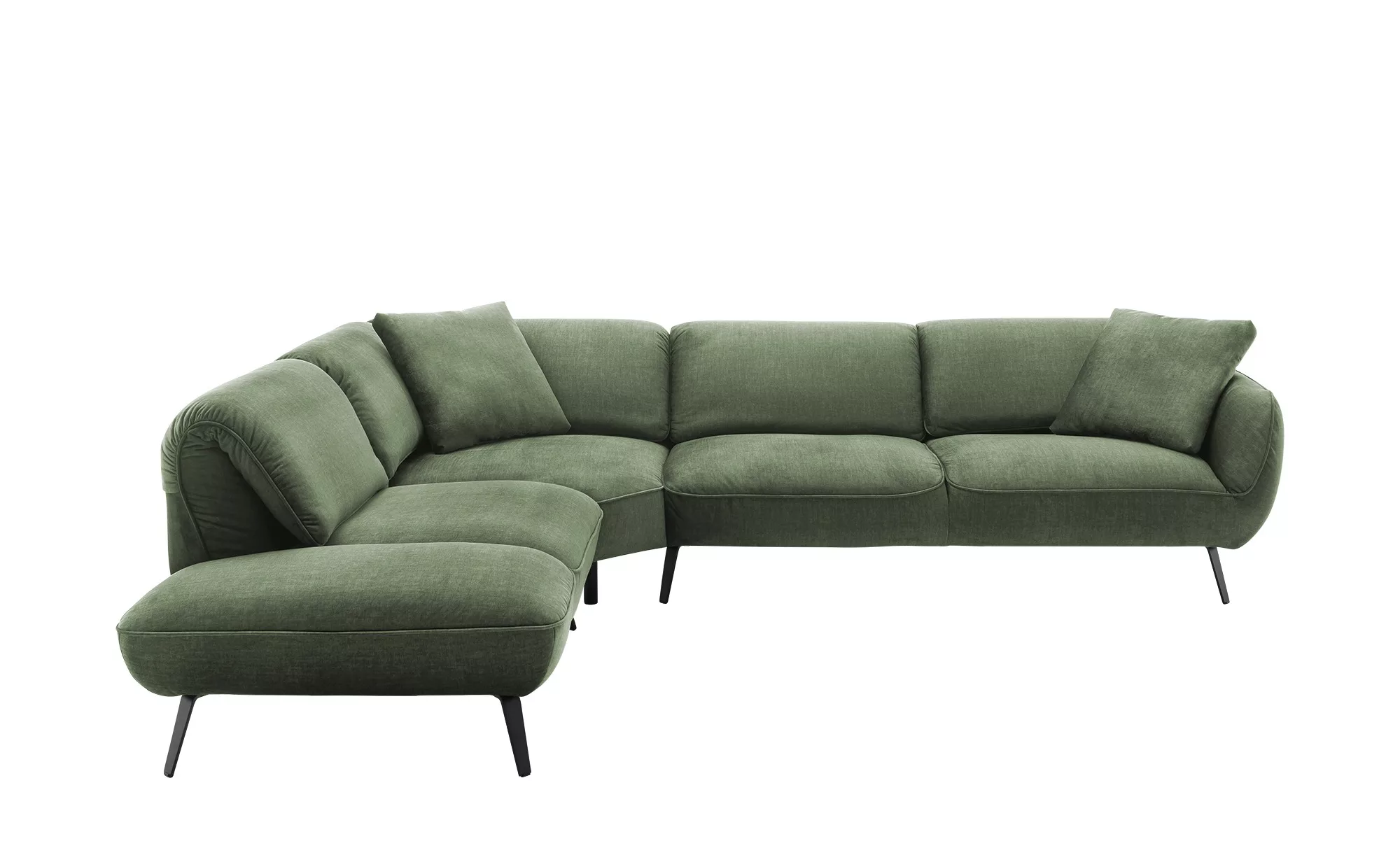 medium Ecksofa  Ventus ¦ grün ¦ Maße (cm): B: 304 T: 246 Polstermöbel > Sof günstig online kaufen