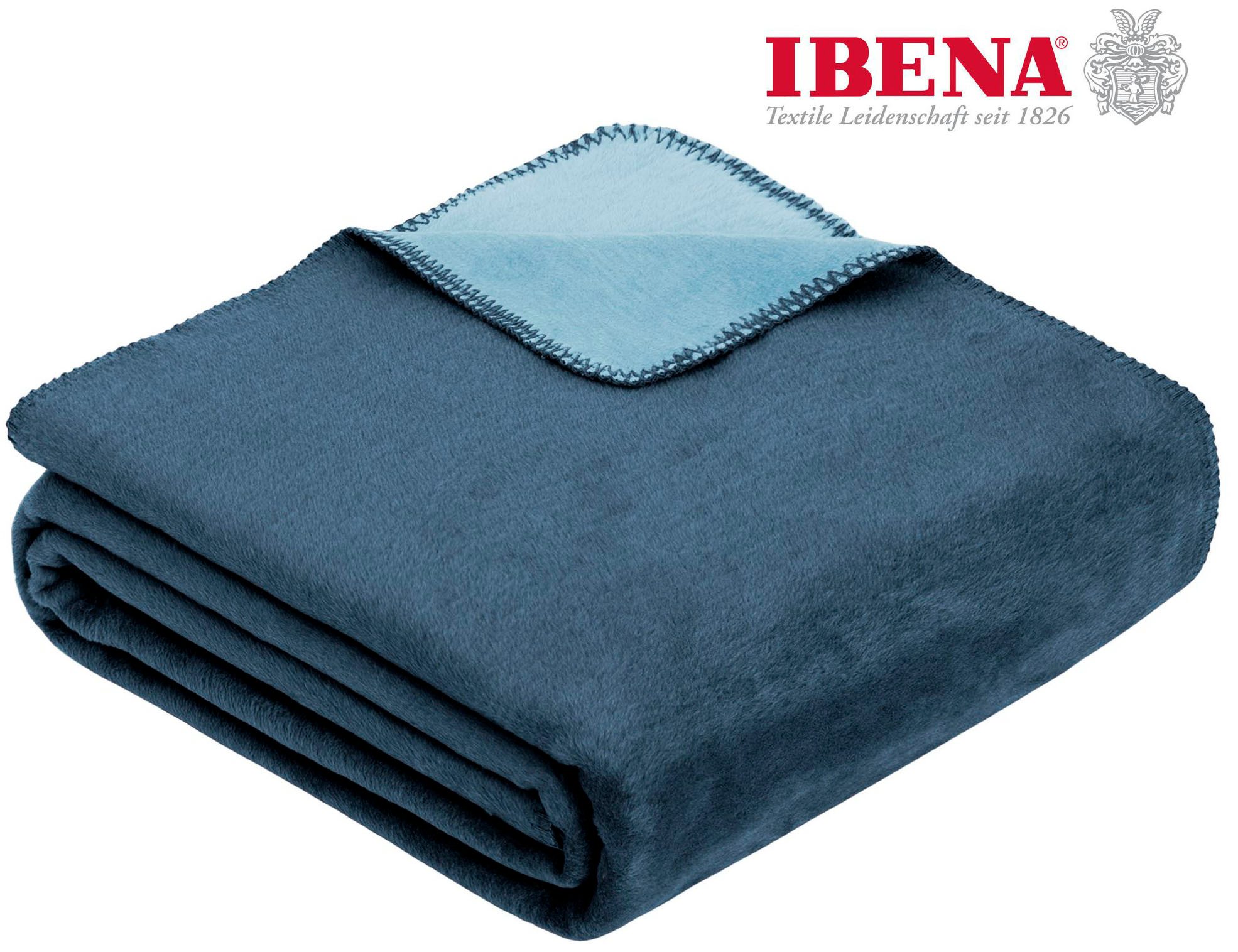 IBENA Wohndecke »Wohndecke Doubleface Dublin«, in trendigen Farben günstig online kaufen