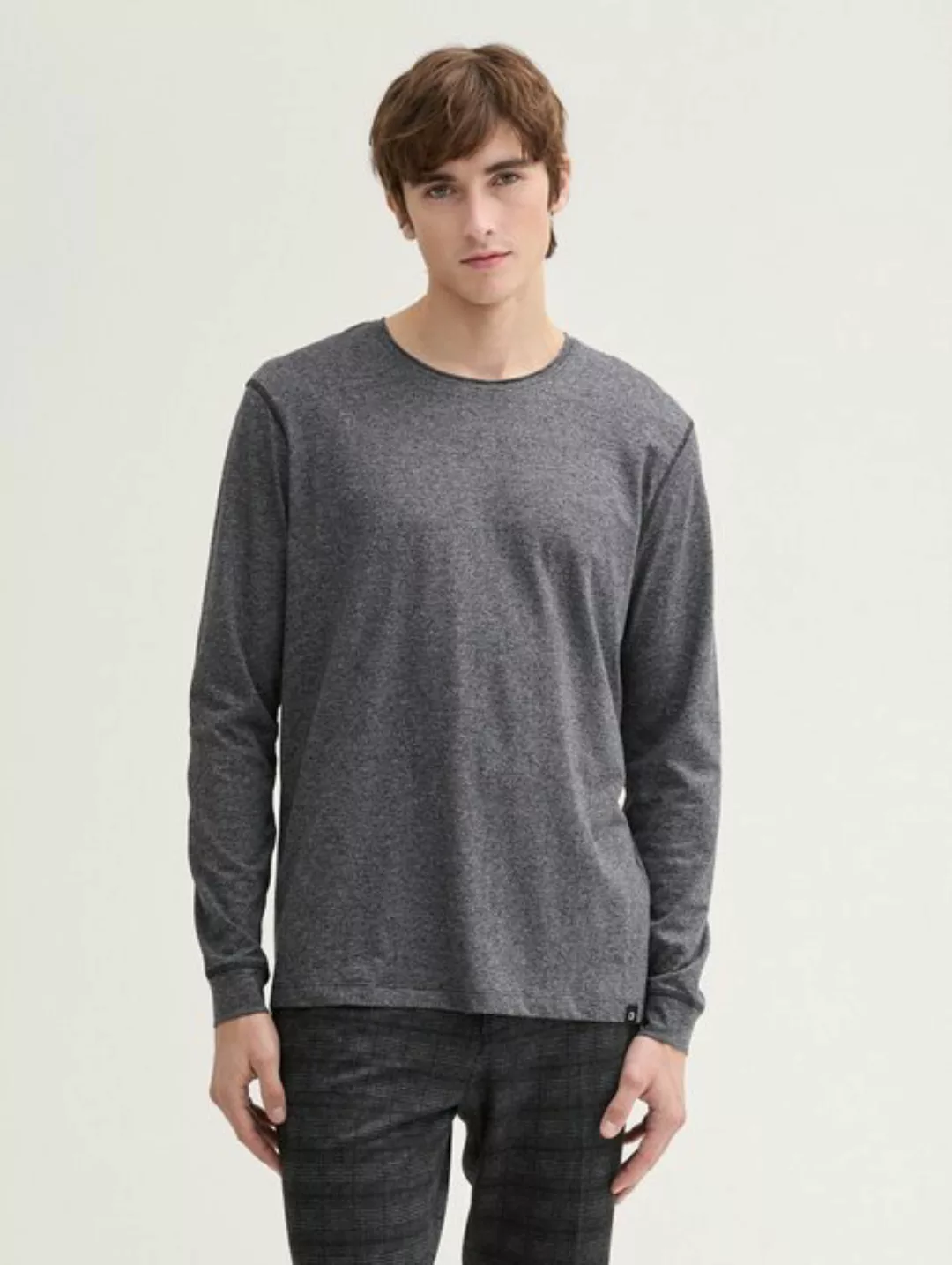 TOM TAILOR Denim T-Shirt Basic Langarmshirt günstig online kaufen