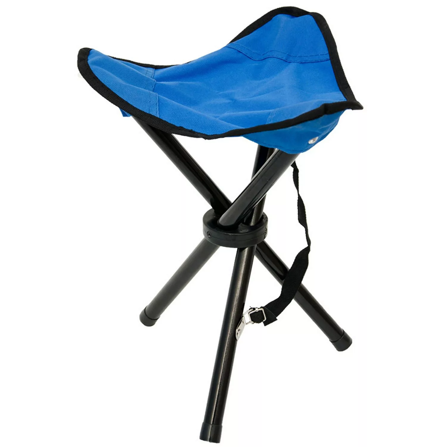 AMANKA Campinghocker 28 x 28 x 36 cm bis 150 kg Belastbar Blau günstig online kaufen