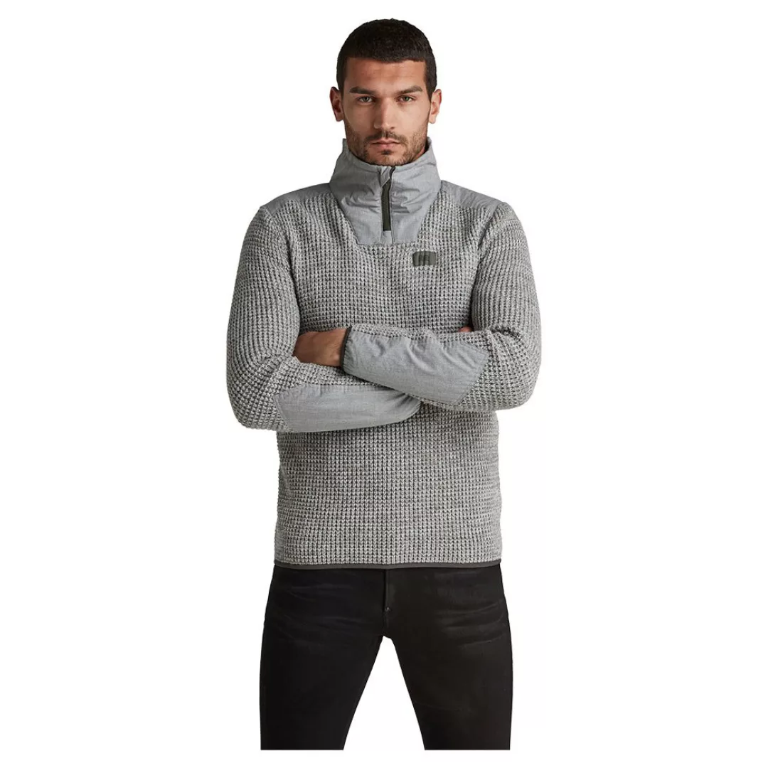 G-star Utility Halber Reißverschluss Sweater XL Micro Chip / Gs Grey günstig online kaufen
