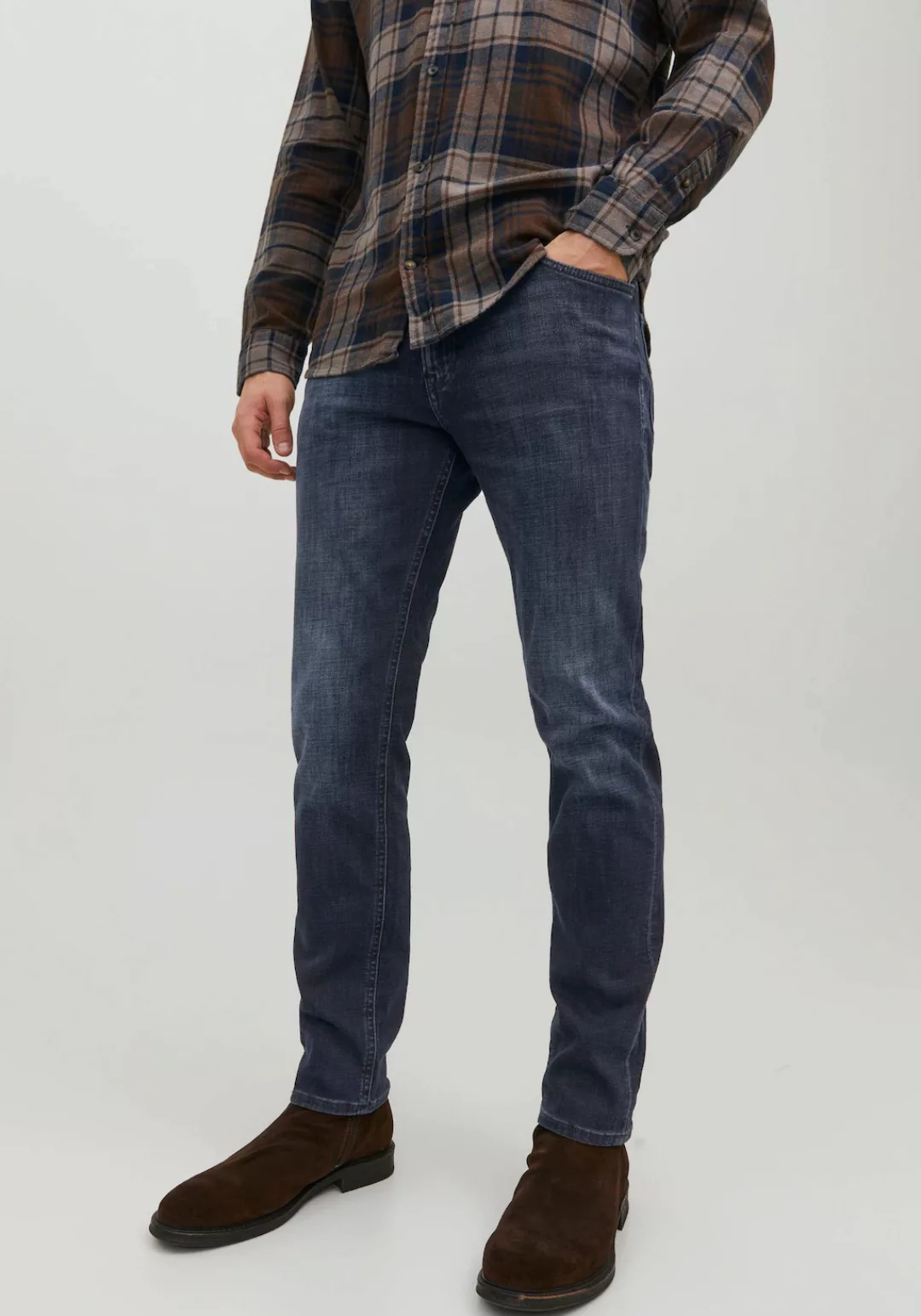 Jack & Jones Regular-fit-Jeans "JJ JJICLARK JJORIGINAL GE 049" günstig online kaufen