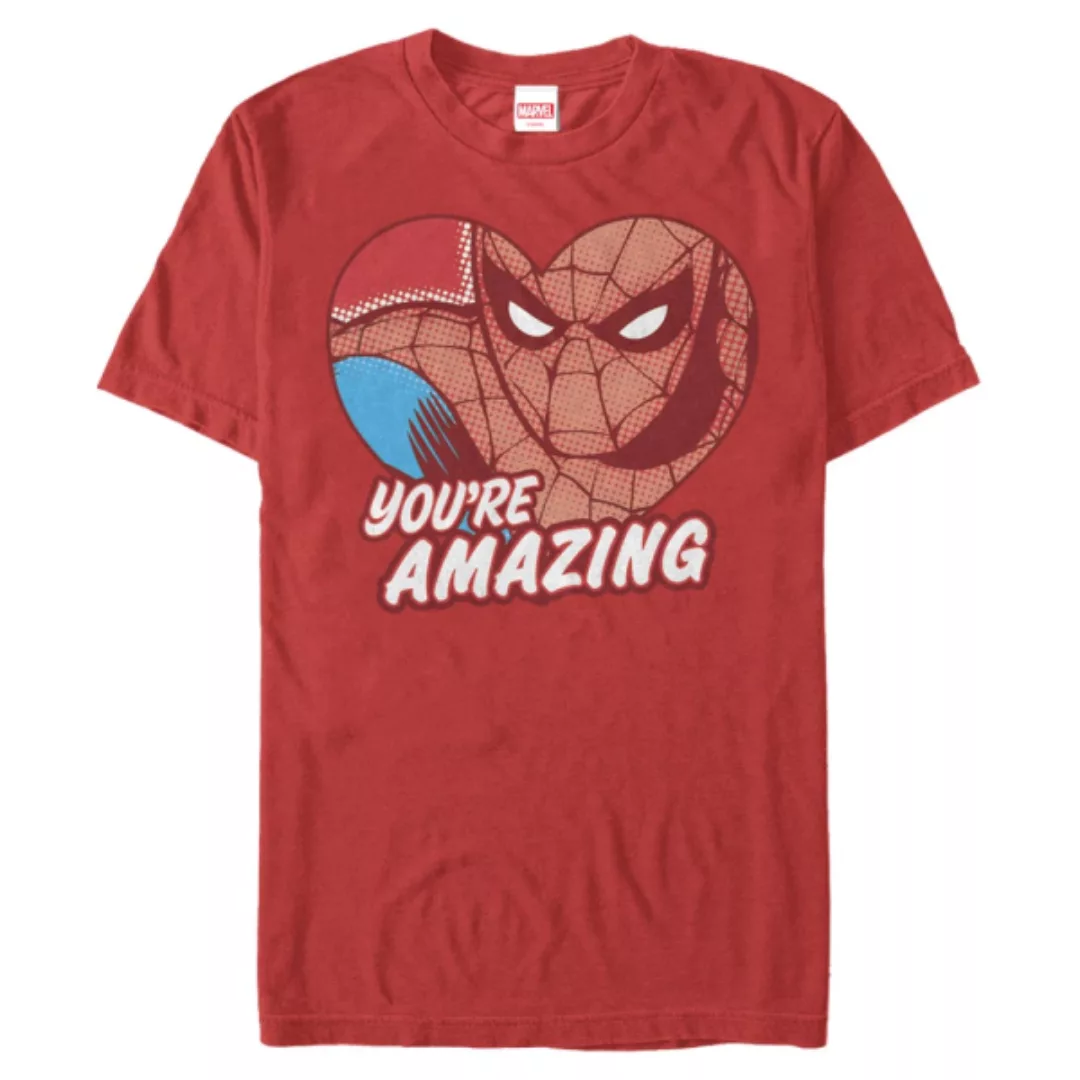 Marvel - Spider-Man - Spider-Man Amazing Man - Valentinstag - Männer T-Shir günstig online kaufen