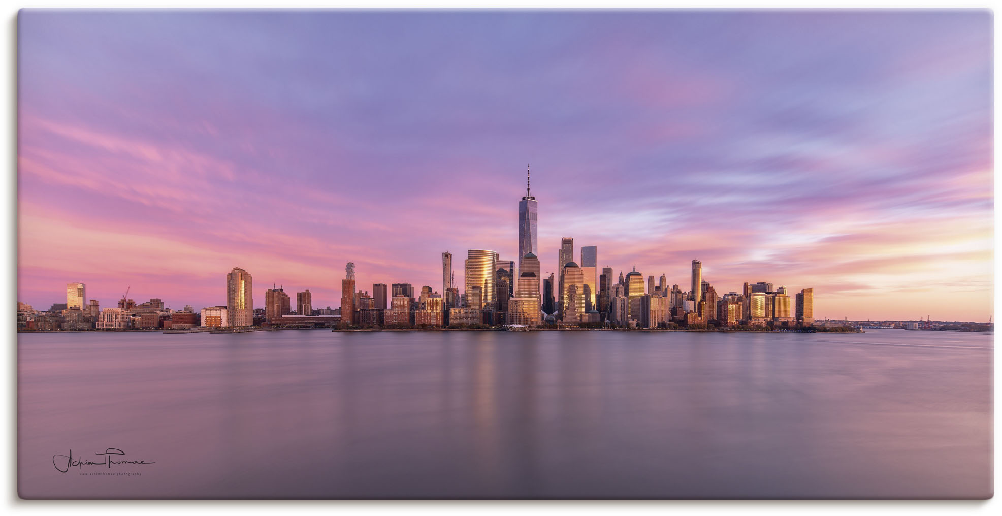 Artland Wandbild »Manhattan Skyline«, New York, (1 St.), als Alubild, Outdo günstig online kaufen