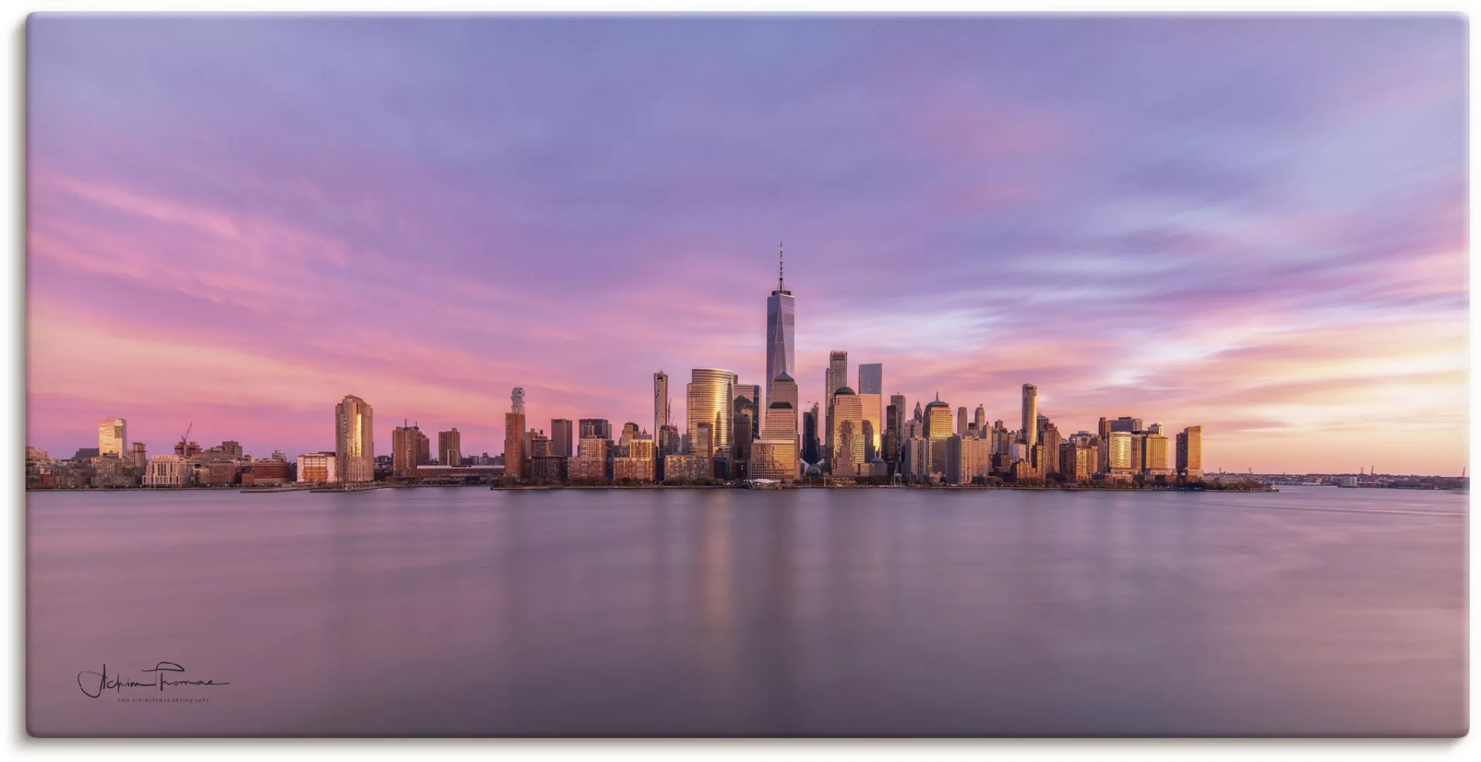 Artland Wandbild "Manhattan Skyline", New York, (1 St.), als Alubild, Outdo günstig online kaufen