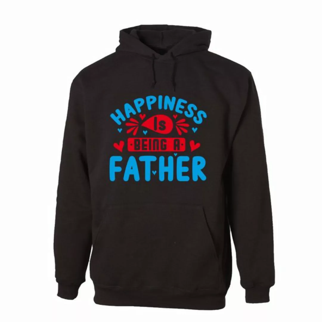 G-graphics Hoodie Happiness is being a father mit trendigem Frontprint, Auf günstig online kaufen