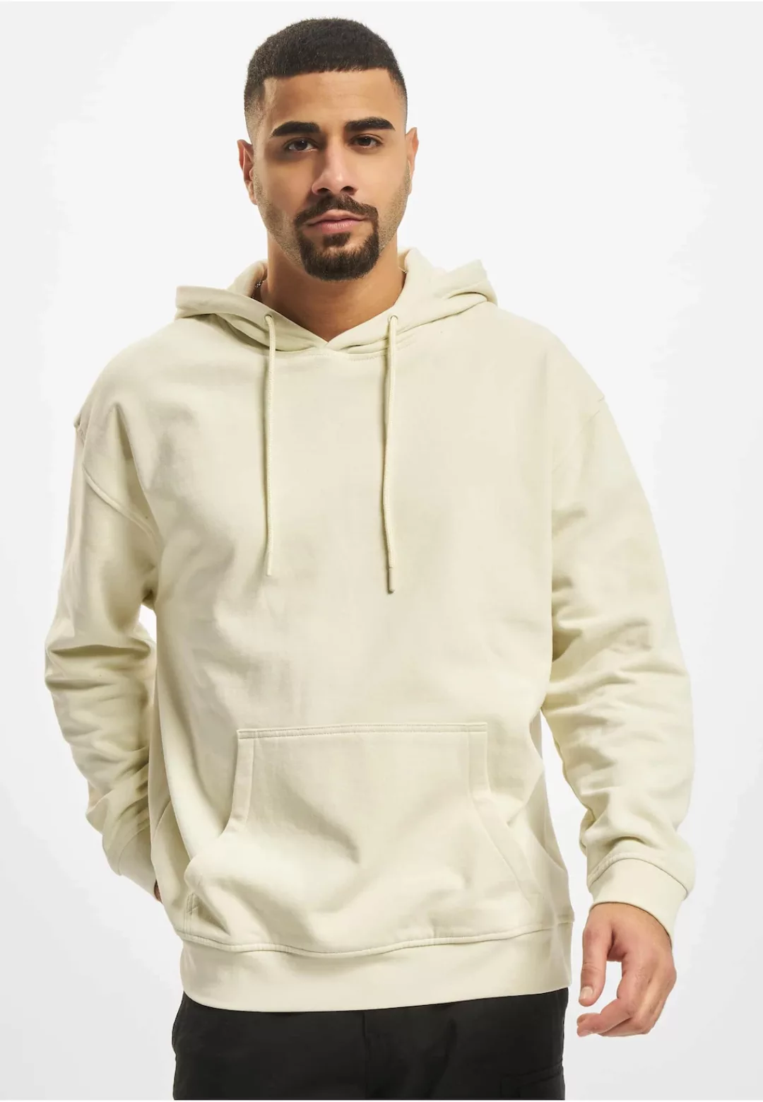 DEF Kapuzensweatshirt "DEF Herren DEF Oversized Hoody Off White" günstig online kaufen