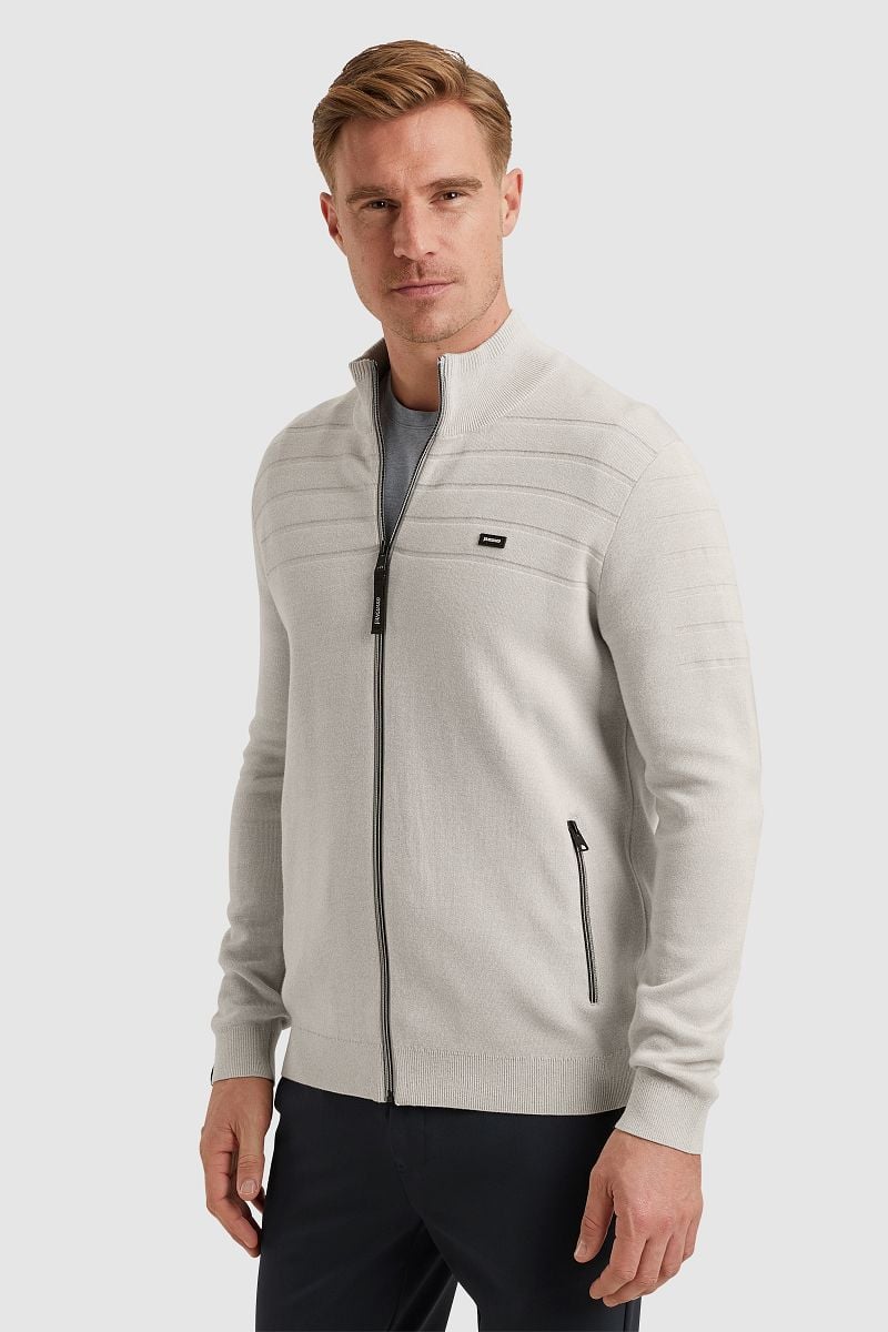 Vanguard Strickjacke Baumwolle-Modal-Mischung Beige - Größe 3XL günstig online kaufen