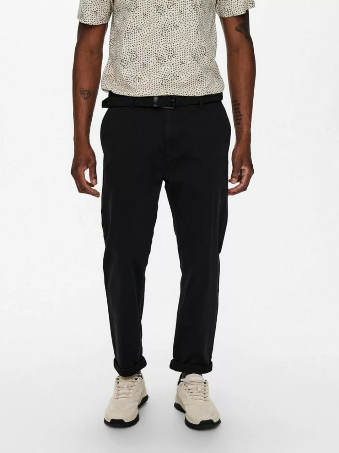 ONLY & SONS Chinohose OS ONSKENT CROPPED CHINO günstig online kaufen