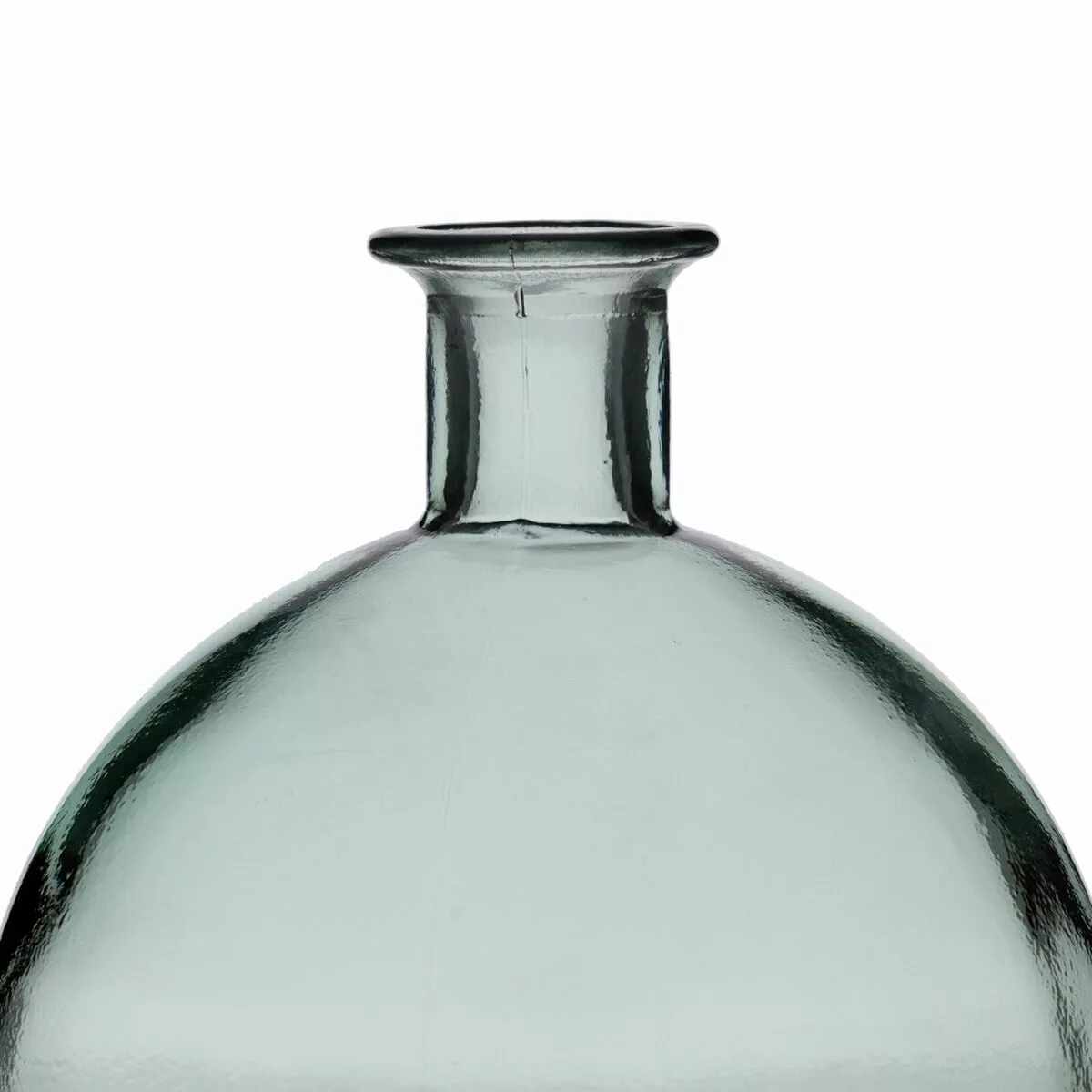Vase Recyceltes Glas 20 X 20 X 25 Cm Grün günstig online kaufen