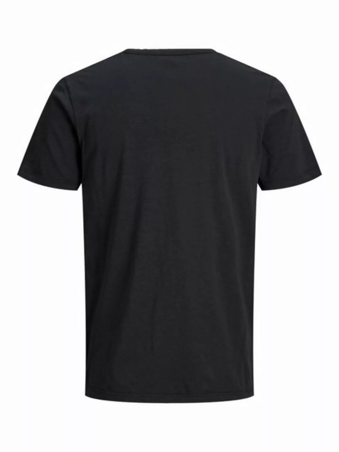 Jack & Jones Herren Rundhals T-Shirt JJESPLIT - Slim Fit günstig online kaufen