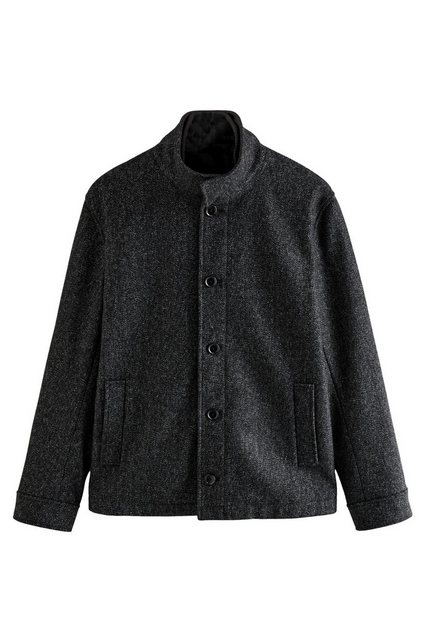 Next Steppmantel Wattierte Fischgrät-Jacke mit Mock-Gilet (1-tlg) günstig online kaufen