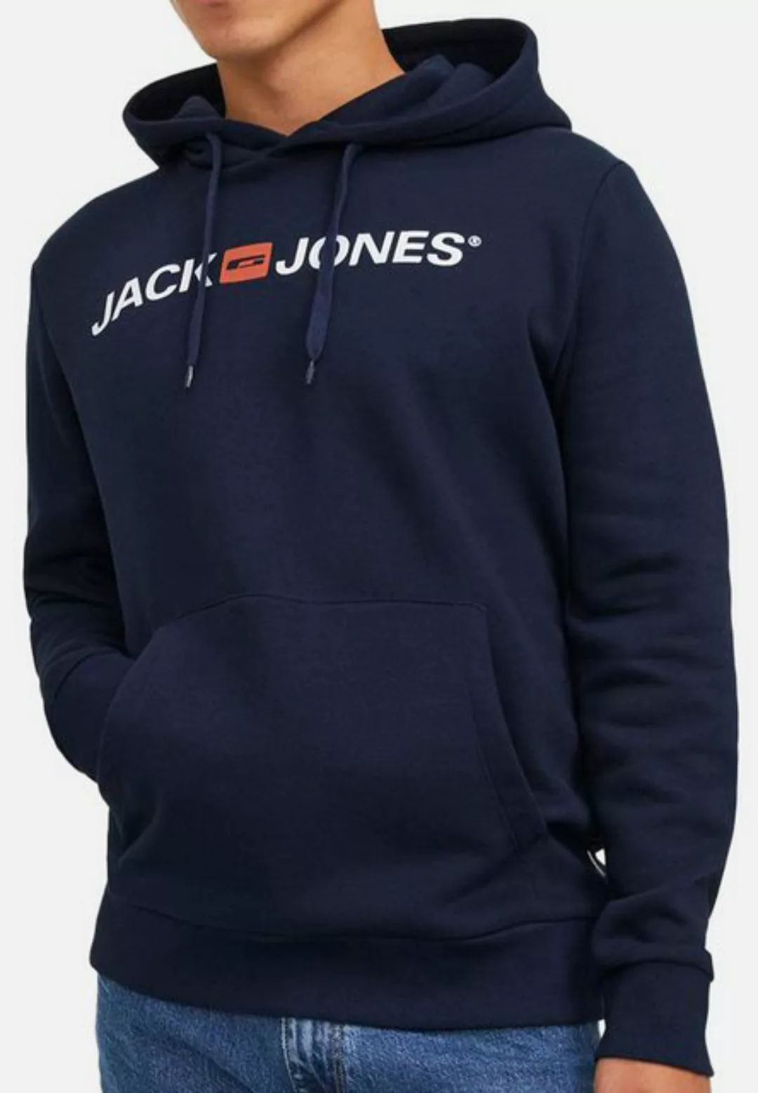 Jack & Jones Herren Kapuzenpullover JJECORP LOGO SWEAT HOOD günstig online kaufen