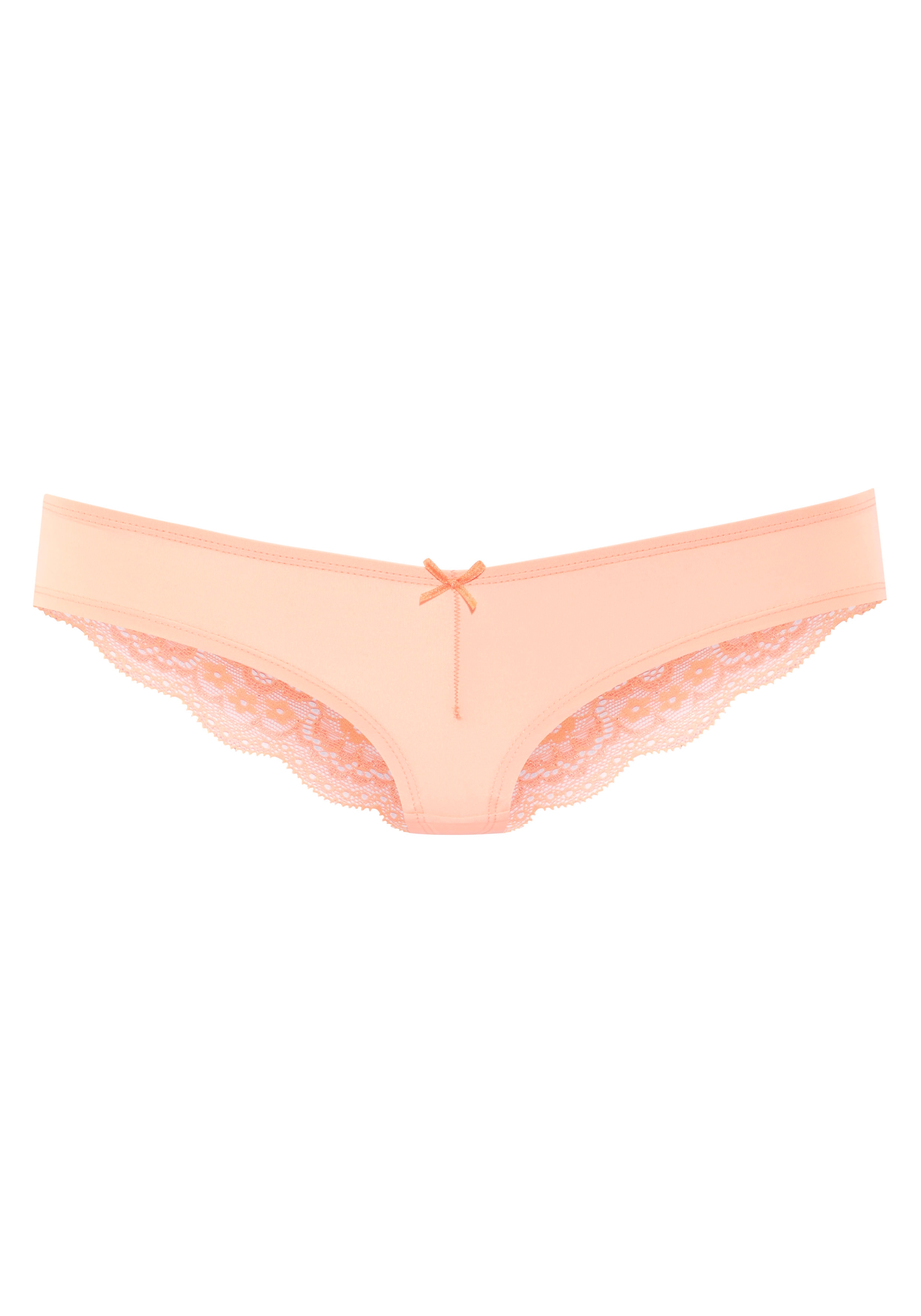 LASCANA Brasilslip, mit schöner Spitze hinten günstig online kaufen
