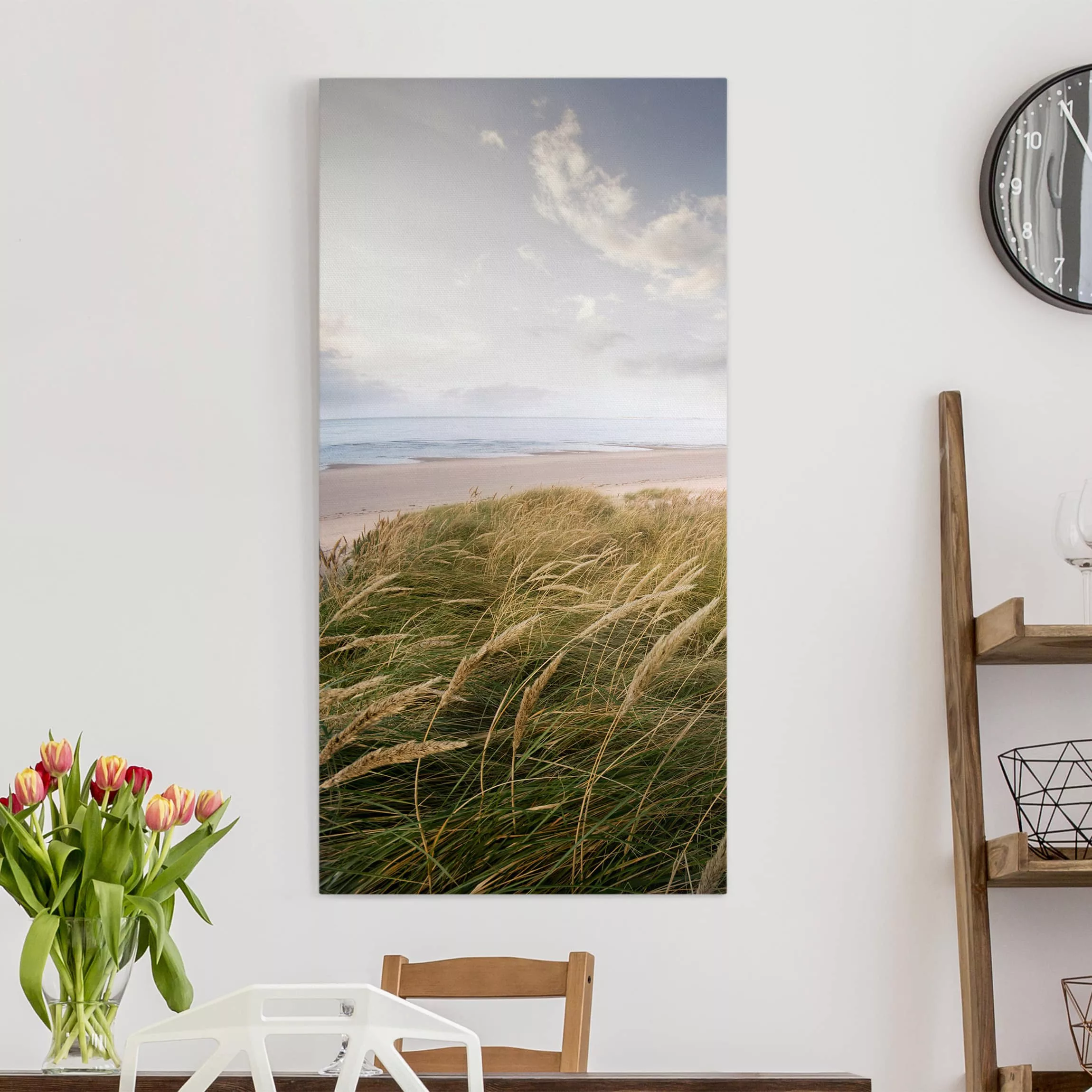 Leinwandbild Strand - Hochformat Dünentraum günstig online kaufen