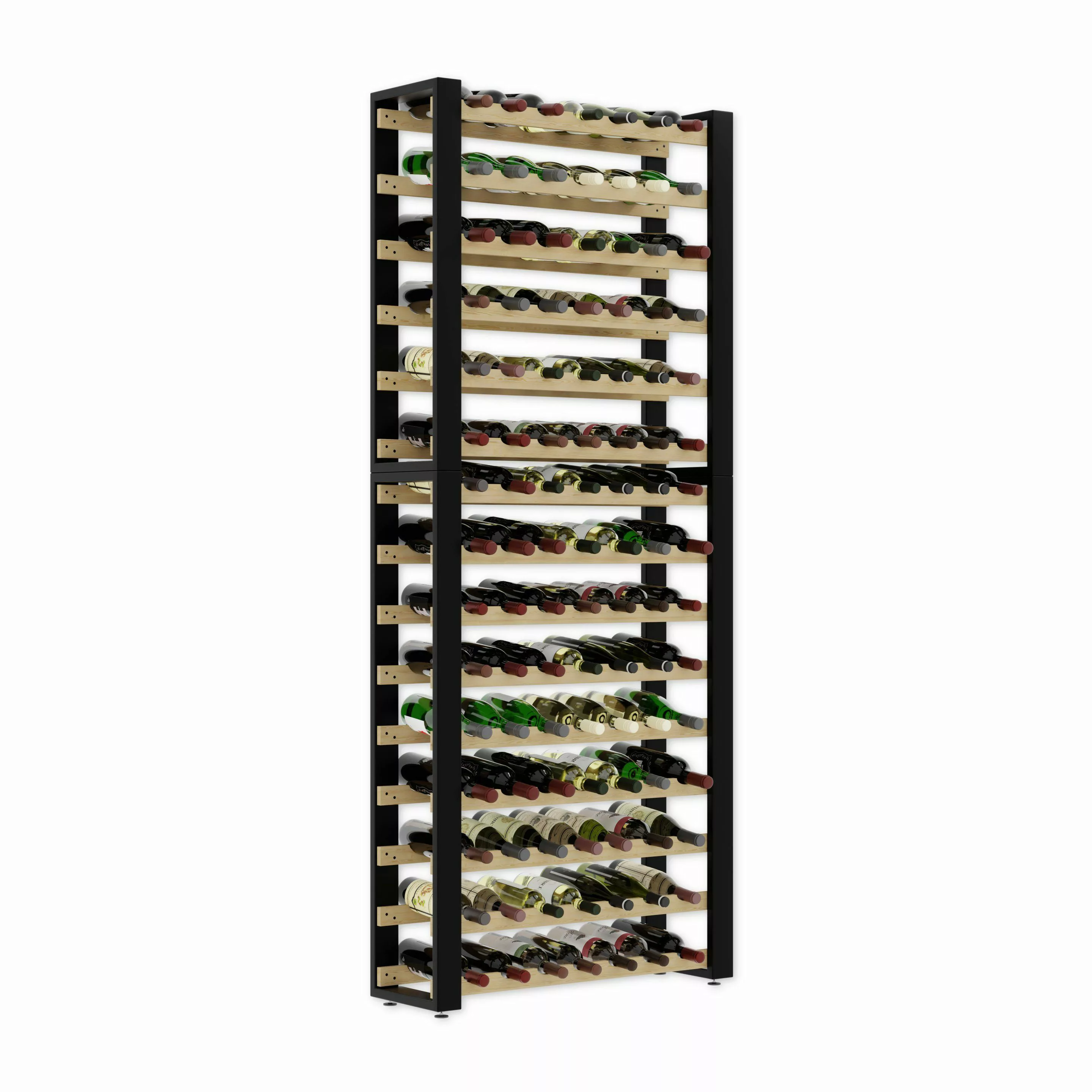 Lenmar Weinregal LOFT Weinregal aus Holz,Flaschenregal,Kellerregal,Regale,W günstig online kaufen