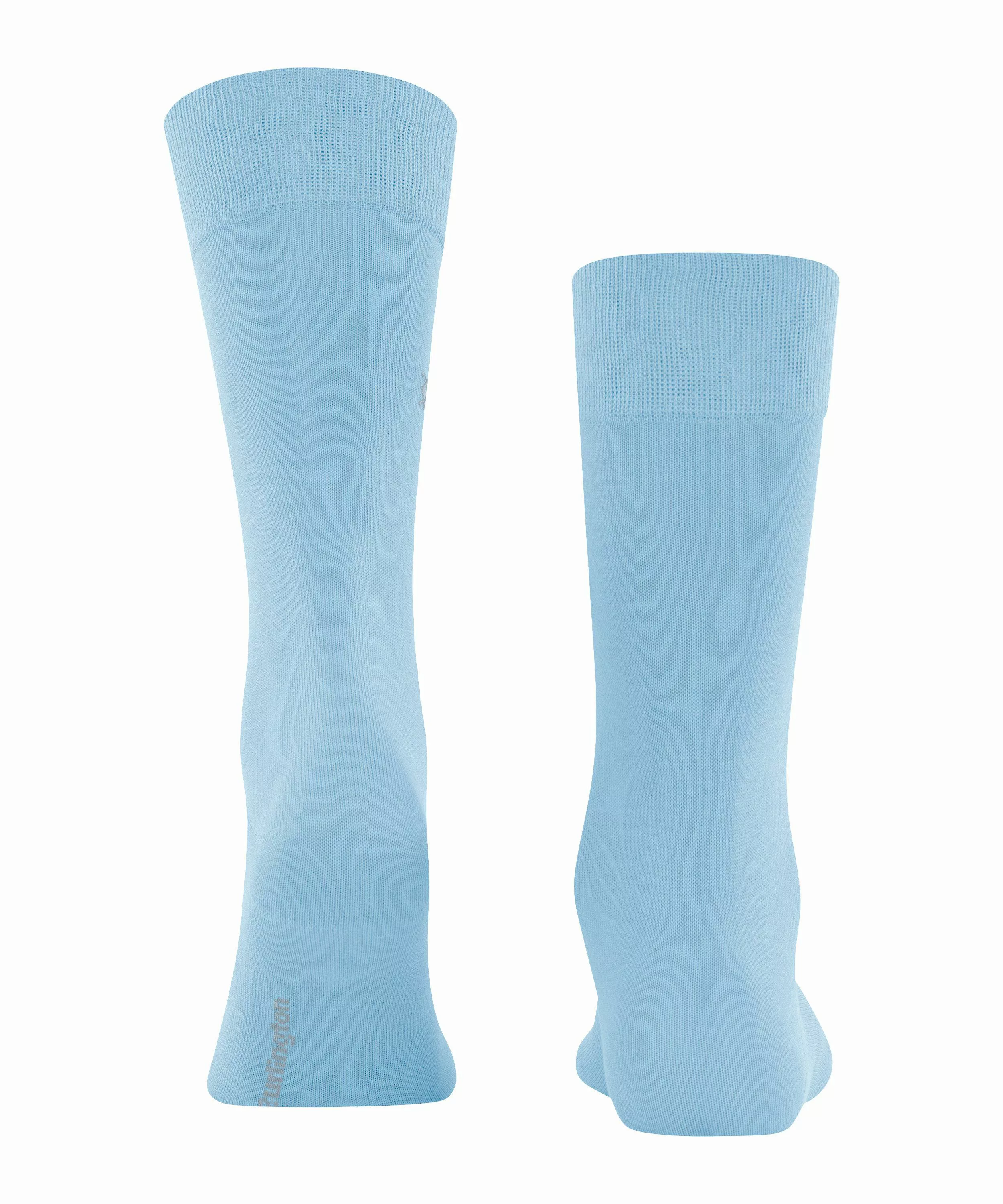 Burlington Dublin Herren Socken, 40-46, Blau, Uni, Baumwolle, 21015-628202 günstig online kaufen