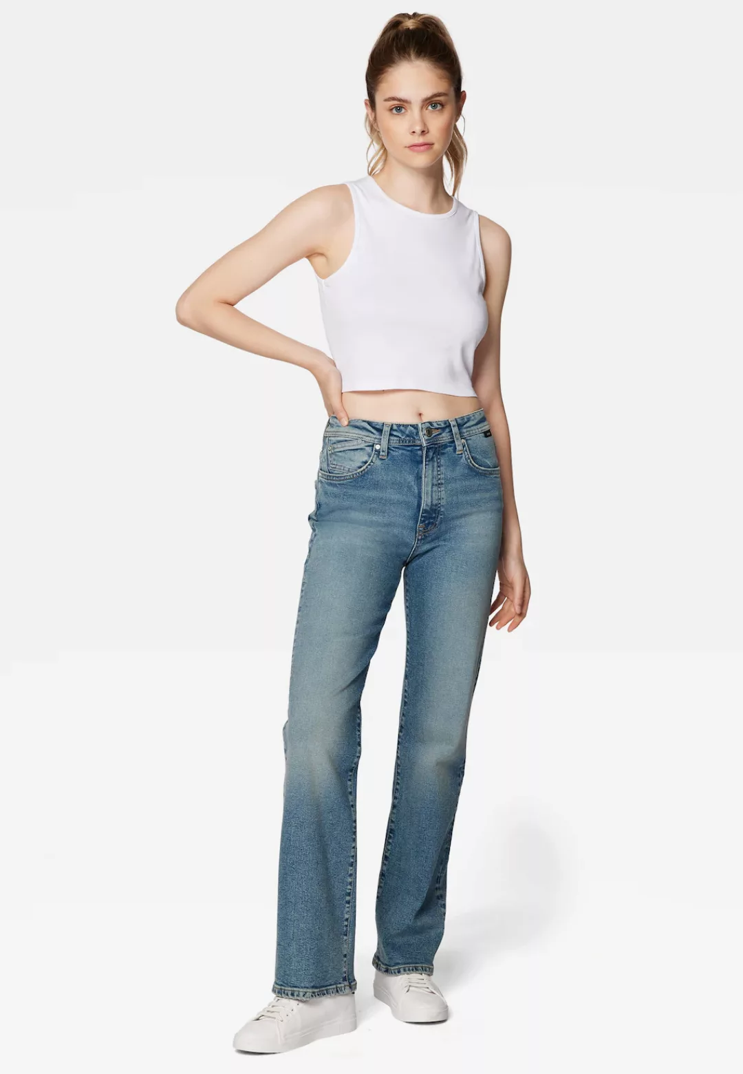 Mavi Straight-Jeans "LOVE", gerde Form günstig online kaufen