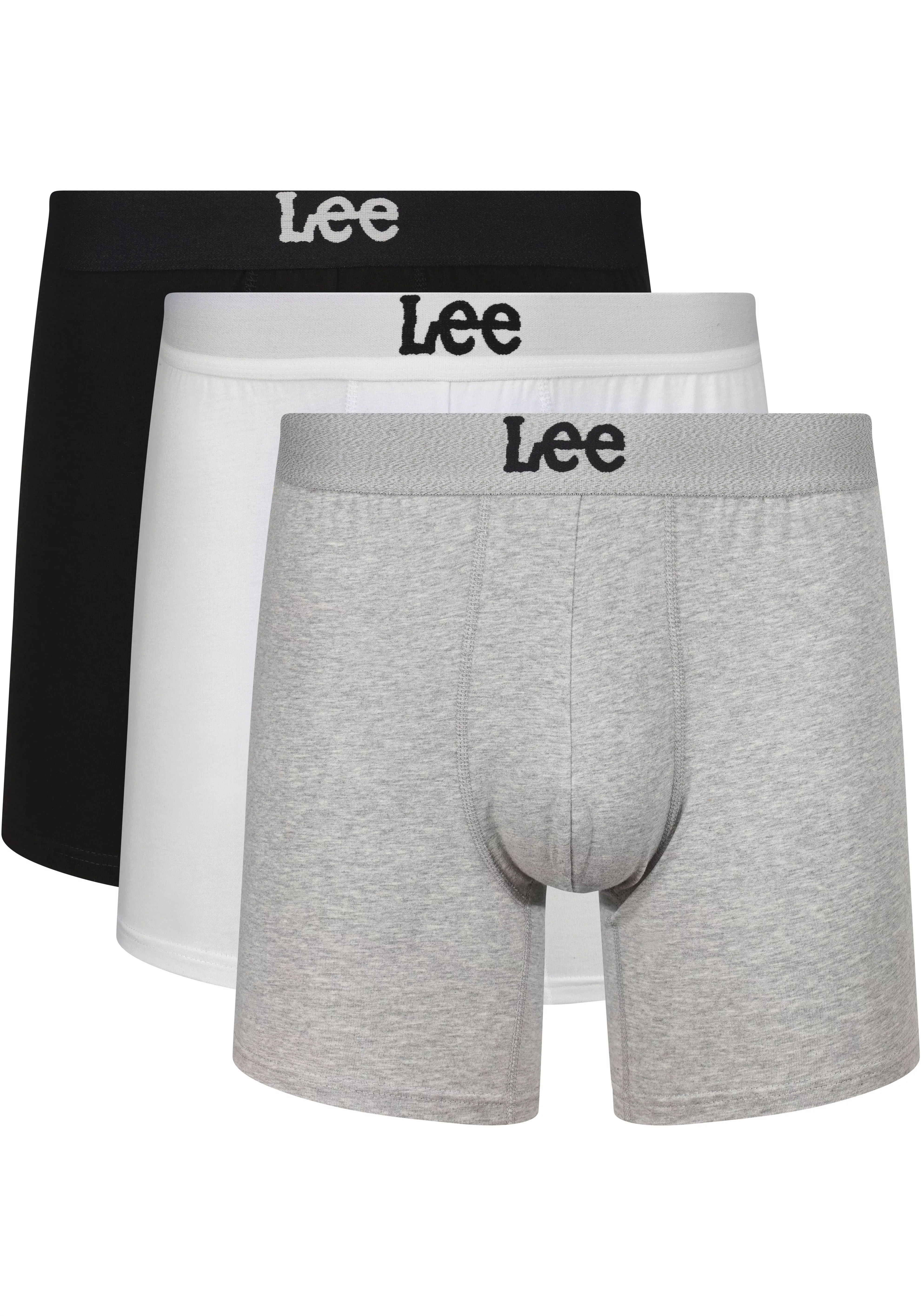 Lee Boxer "LIND", (3er Pack), Mens Lee Medium Trunk günstig online kaufen