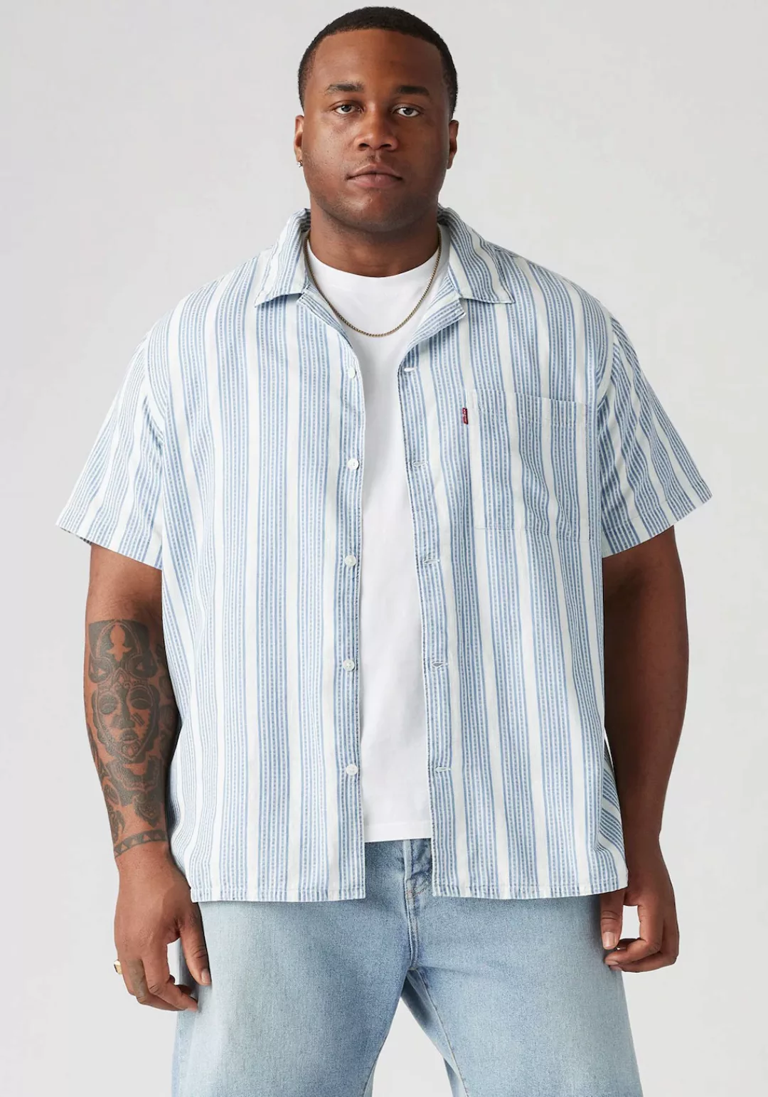 Levi's® Plus Kurzarmhemd BIG SUNSET CAMP SHIRT günstig online kaufen