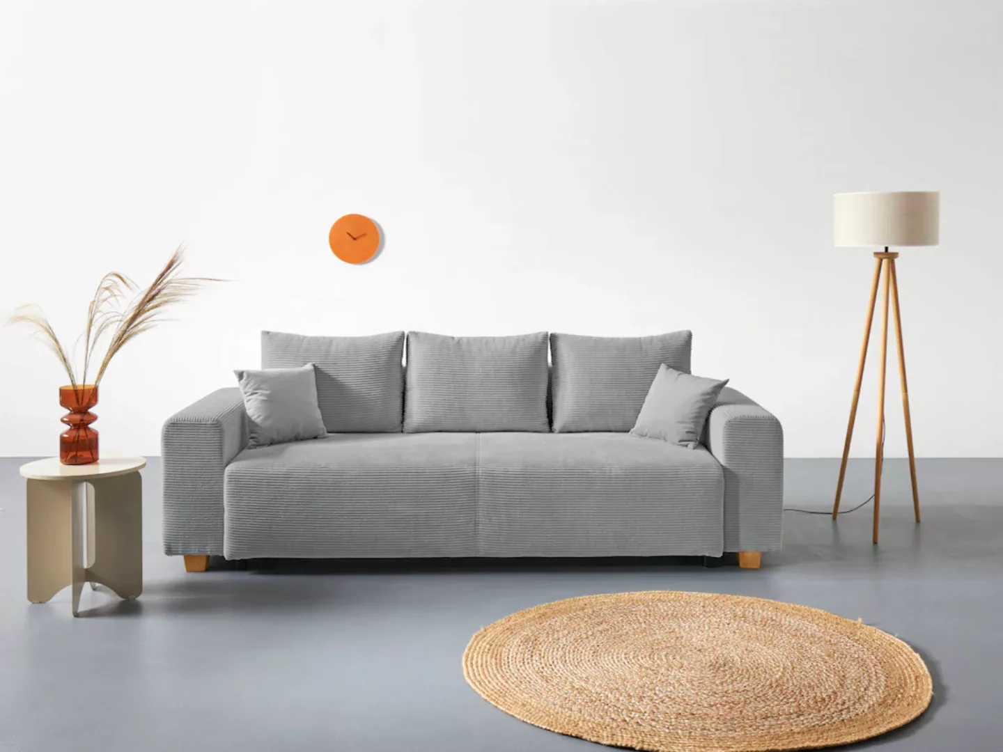 COLLECTION AB Schlafsofa "Yves", Bettfunktion,Bettkasten,Bonnelfederkern, R günstig online kaufen