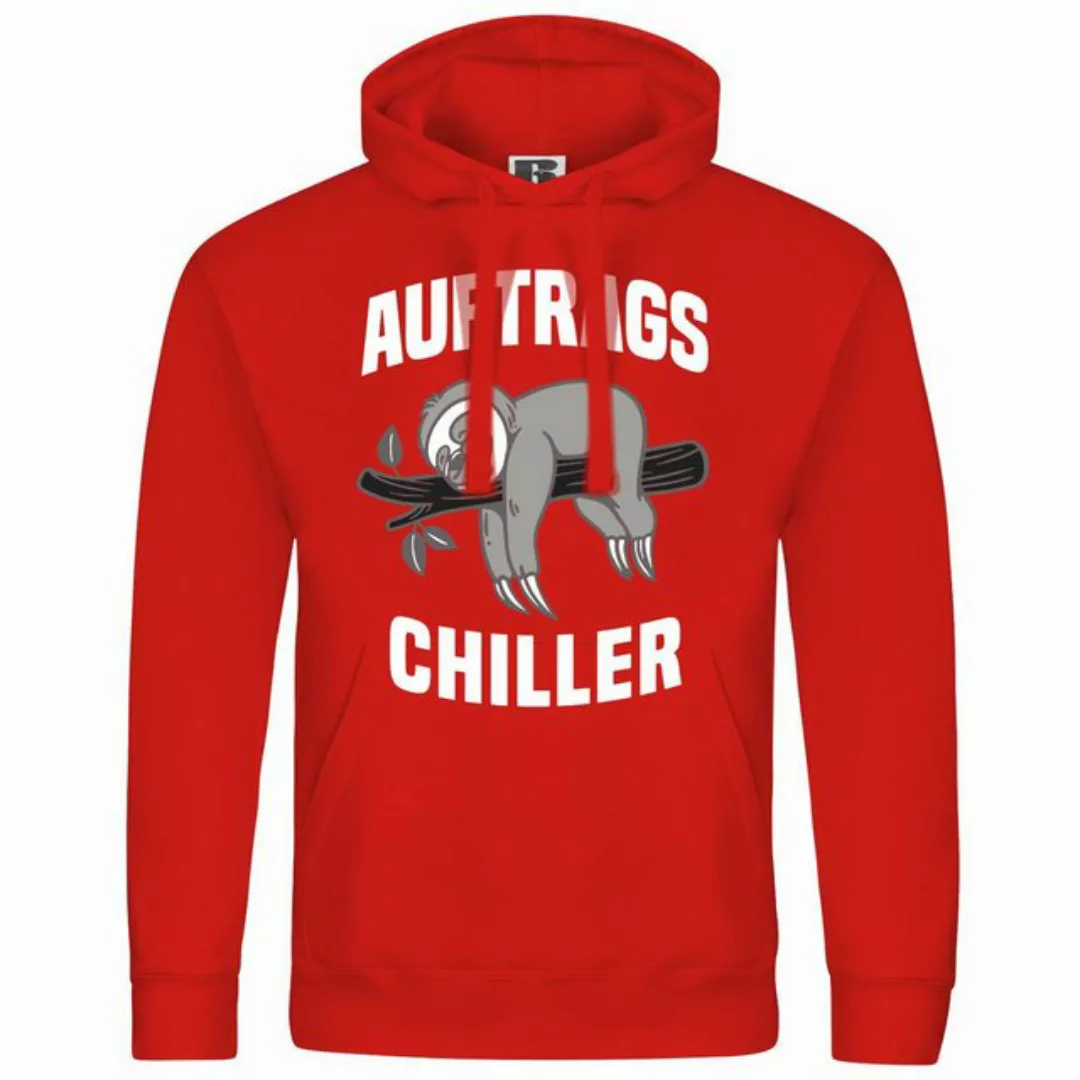 deinshirt Kapuzenpullover Herren Kapuzenpullover Auftrags Chiller Faultier günstig online kaufen