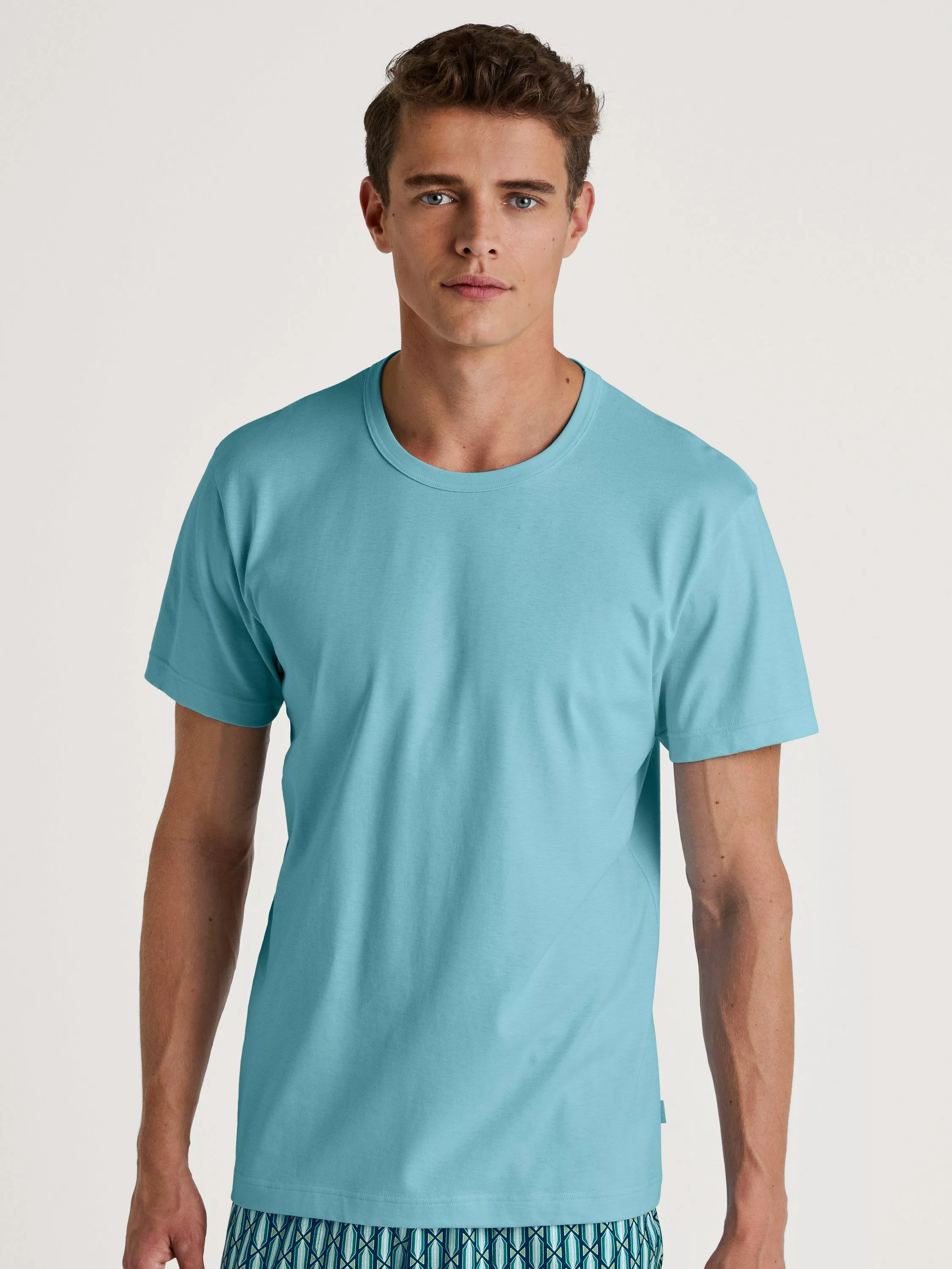 CALIDA Kurzarmshirt RMX Sleep Weekend Herren günstig online kaufen