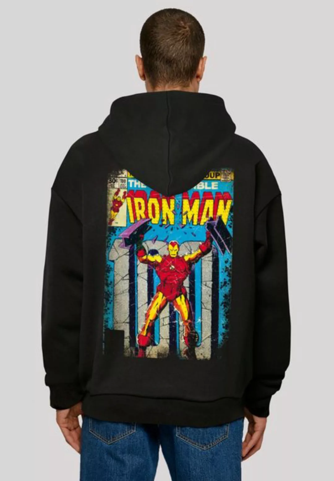 F4NT4STIC Kapuzenpullover Marvel Iron Man Cover Print günstig online kaufen