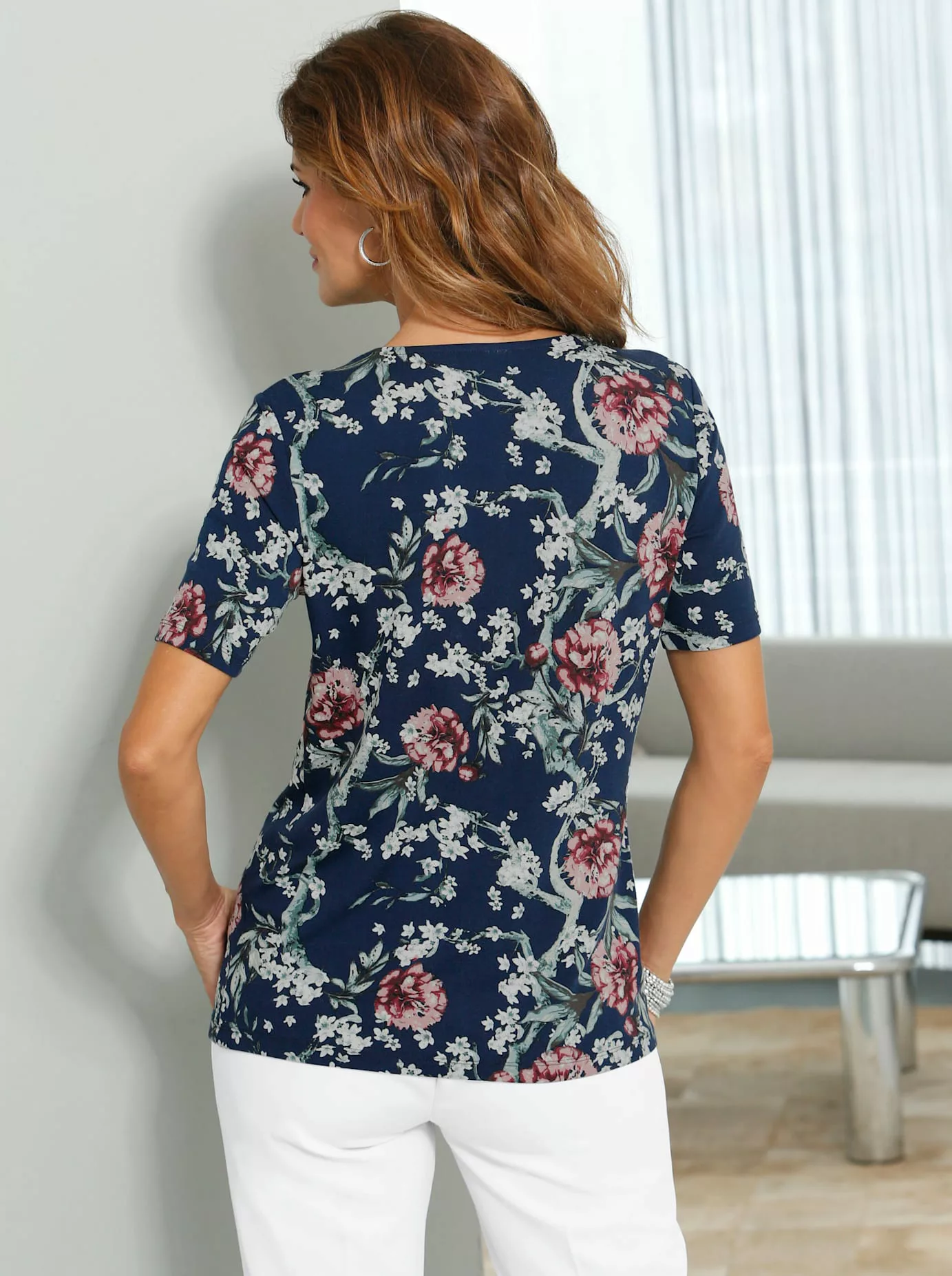 Lady Rundhalsshirt "Shirt" günstig online kaufen