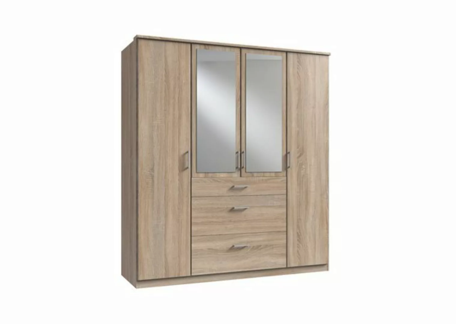 freiraum Kleiderschrank Click (B/H/T: 180x198x58 cm) in Eiche-Sägerau-Nachb günstig online kaufen