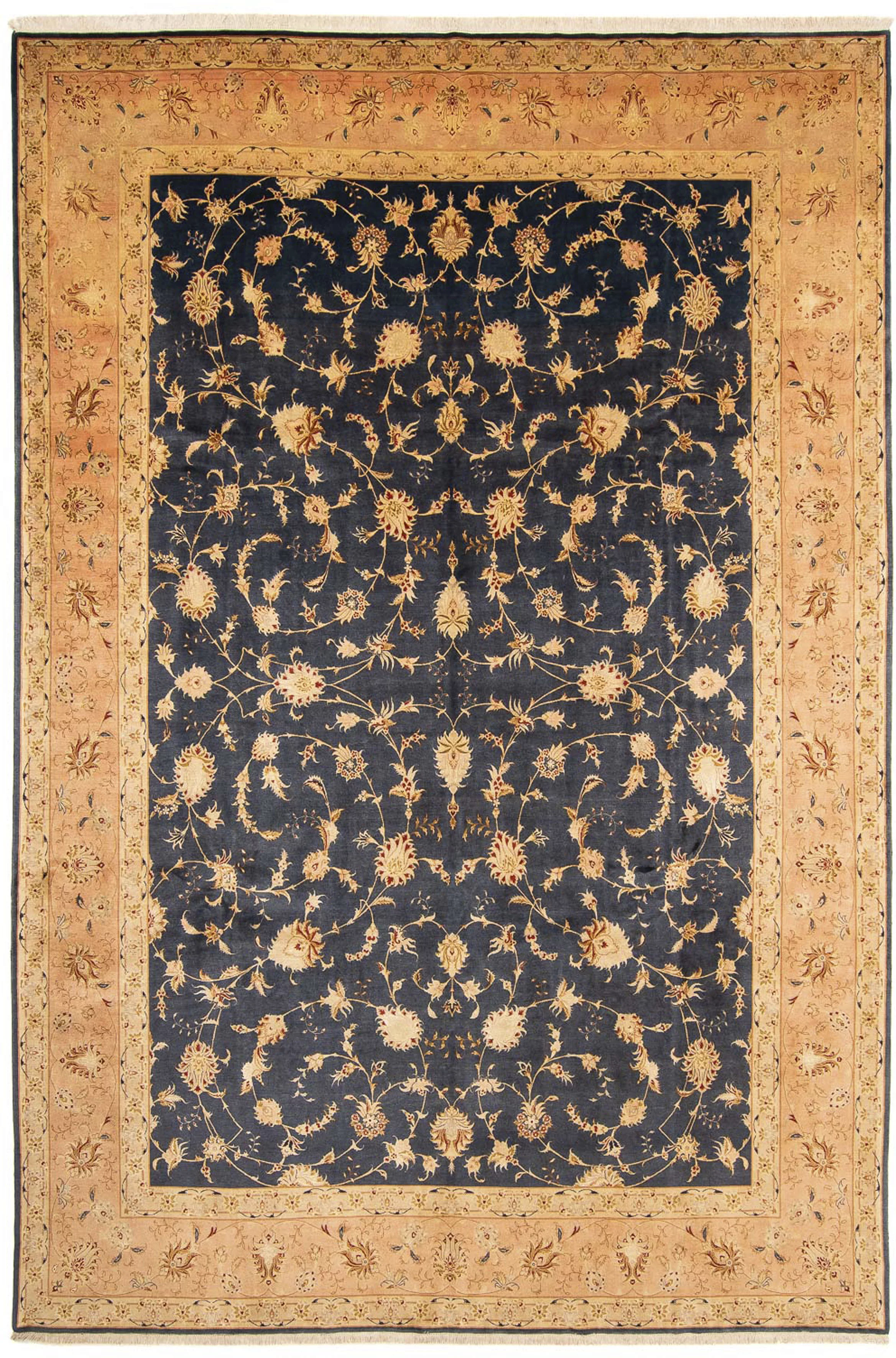 morgenland Orientteppich »Perser - Täbriz - Royal - 415 x 298 cm - dunkelbl günstig online kaufen