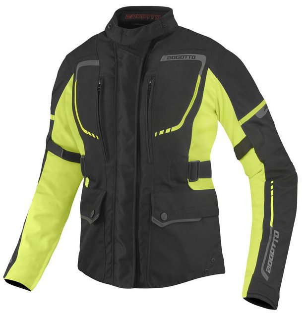 Bogotto Motorradjacke Azury 2in1 wasserdichte Damen Motorrad Textiljacke günstig online kaufen