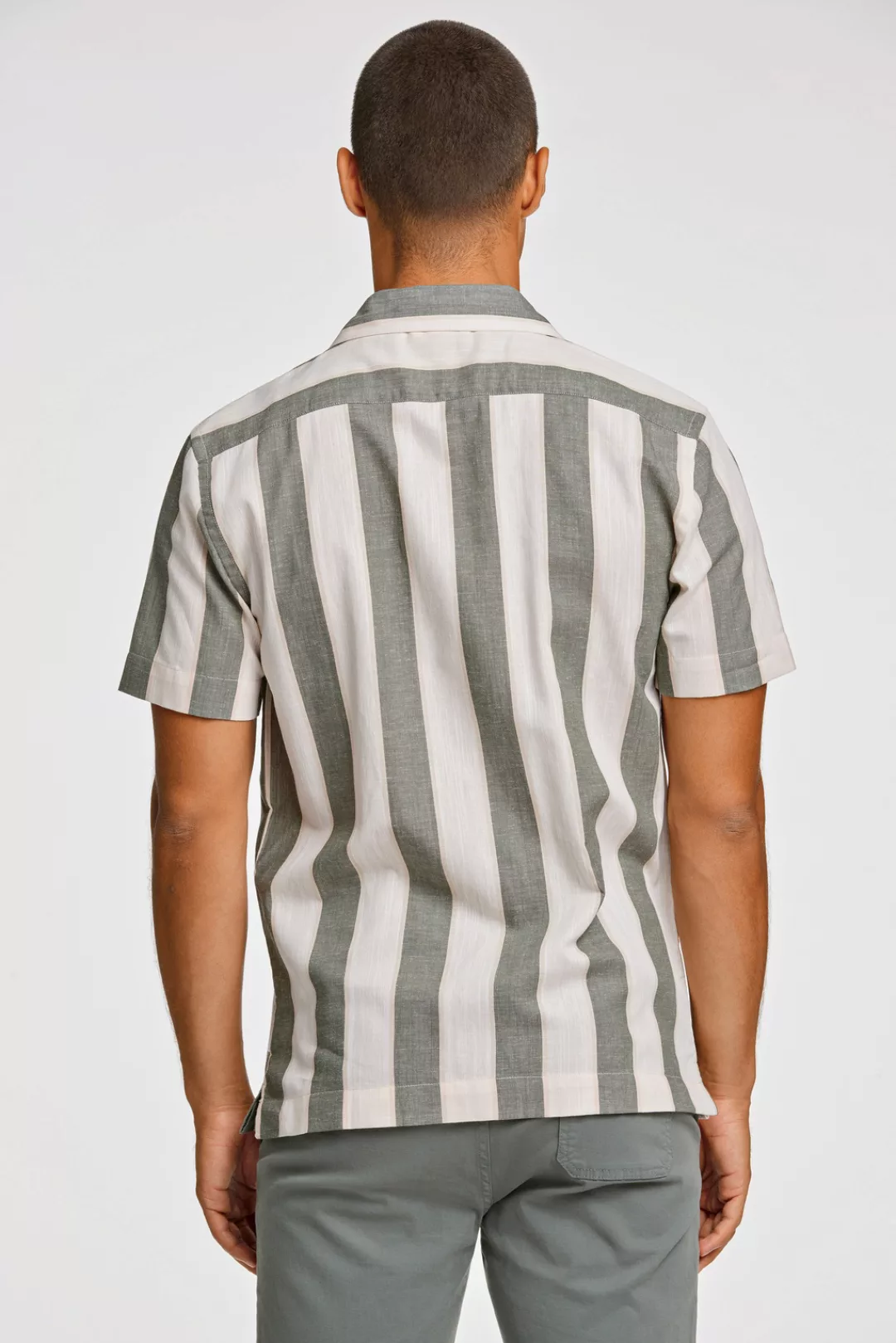 LINDBERGH Kurzarmhemd, mit Streifenmuster günstig online kaufen