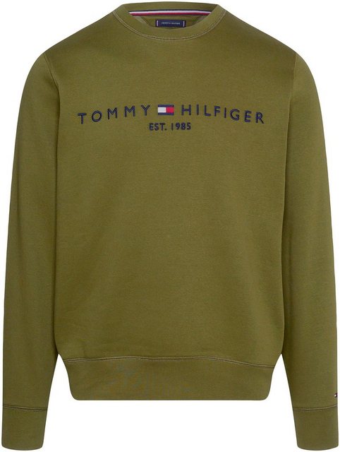 Tommy Hilfiger Sweatshirt TOMMY LOGO SWEATSHIRT mit klassischem Rundhalsaus günstig online kaufen